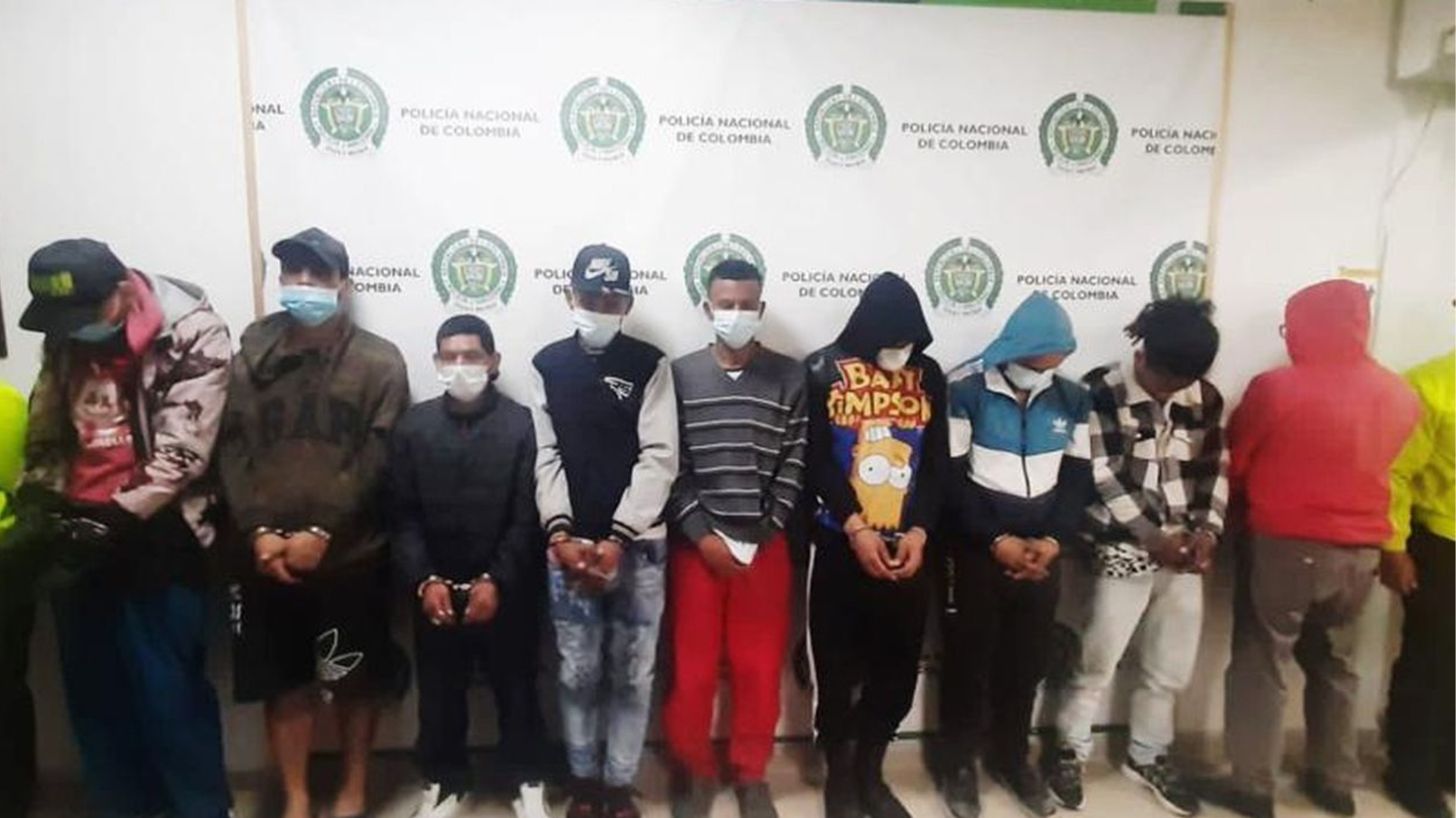 Policía captura banda que utilizaba menores para tráfico de estupefacientes en Bogotá 