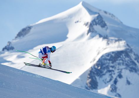 VAL D'ISERE, FRANCE - DECEMBER 03: Patrick Kueng of Switzerland competes during the Audi FIS Alpine Ski World Cup Men's Downhill on December 3, 2016 in Val d'Isere, France (Photo by Alexis Boichard/Agence Zoom/Getty Images)