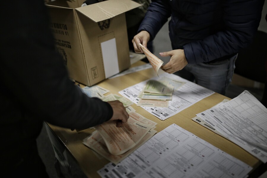 Imagen de archivo. Elecciones legislativas. Foto: Colprensa-Sergio Acero