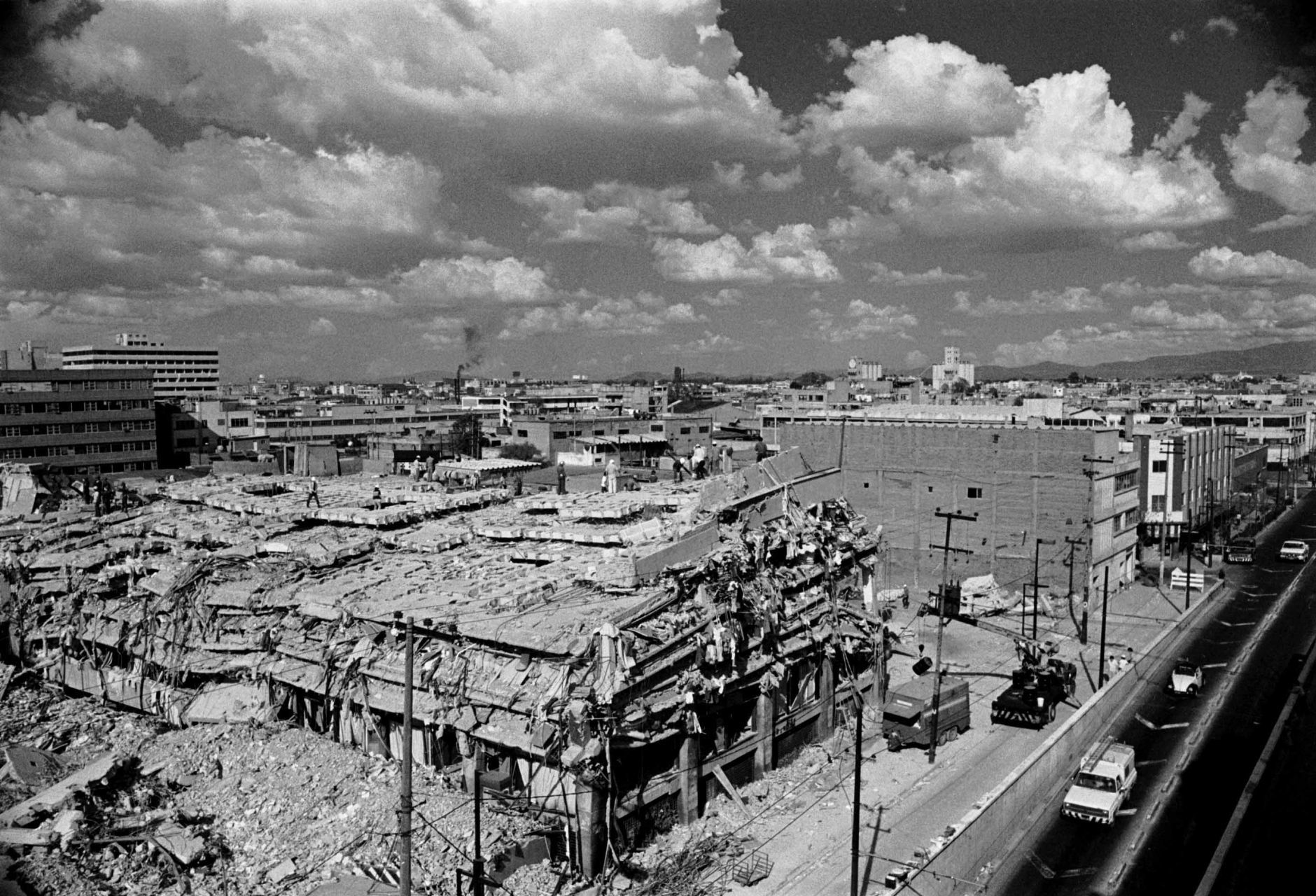 Uno de los sismos más fuertes que se han registrado en México fue el ocurrido el 19 de septiembre de 1985. (FOTO: Pedro Valtierra/ARCHIVO/CUARTOSCURO)
