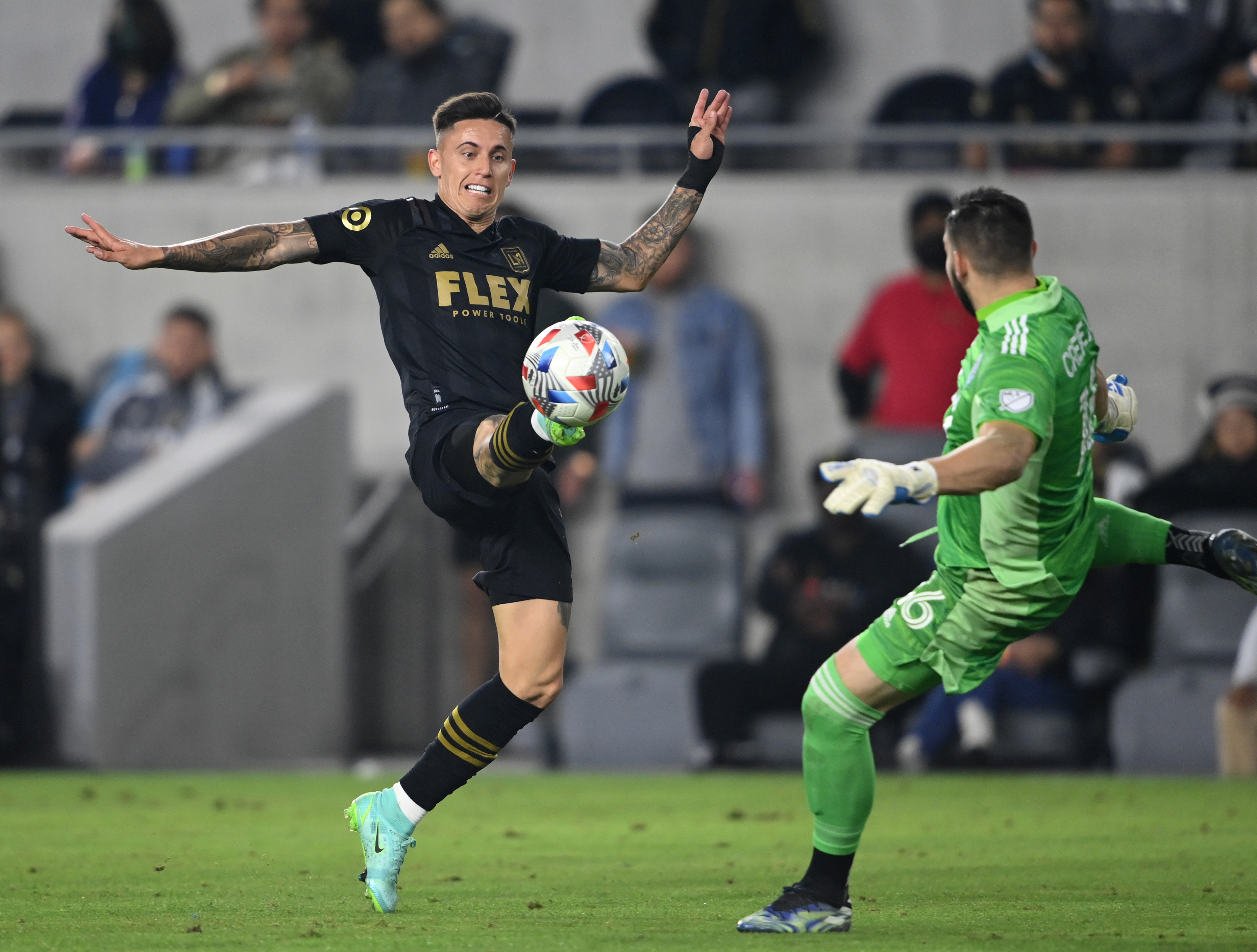 Brian Rodríguez was trained by Peñarol from Uruguay and transferred to LAFC in 2019 (Photo: Jayne Kamin-Oncea/REUTERS)