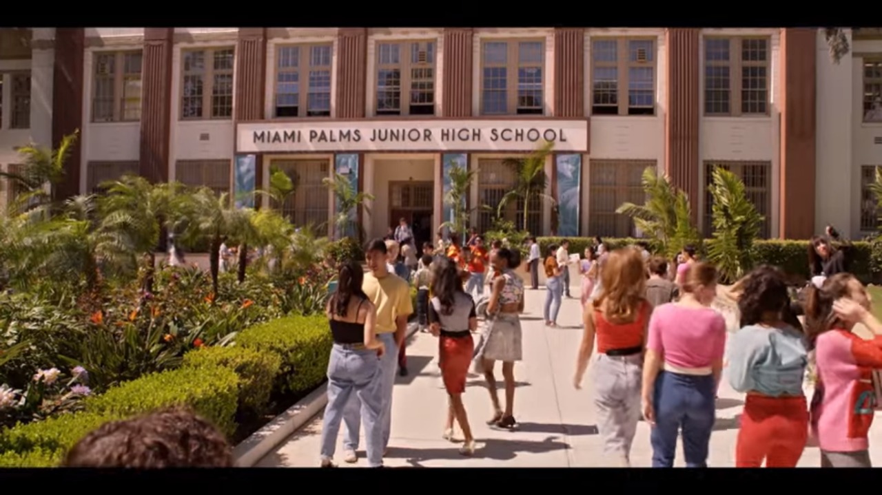 The great schools of Miami in the 1980s, in "The Chronicles of Cuckoo".  (HBOMax)