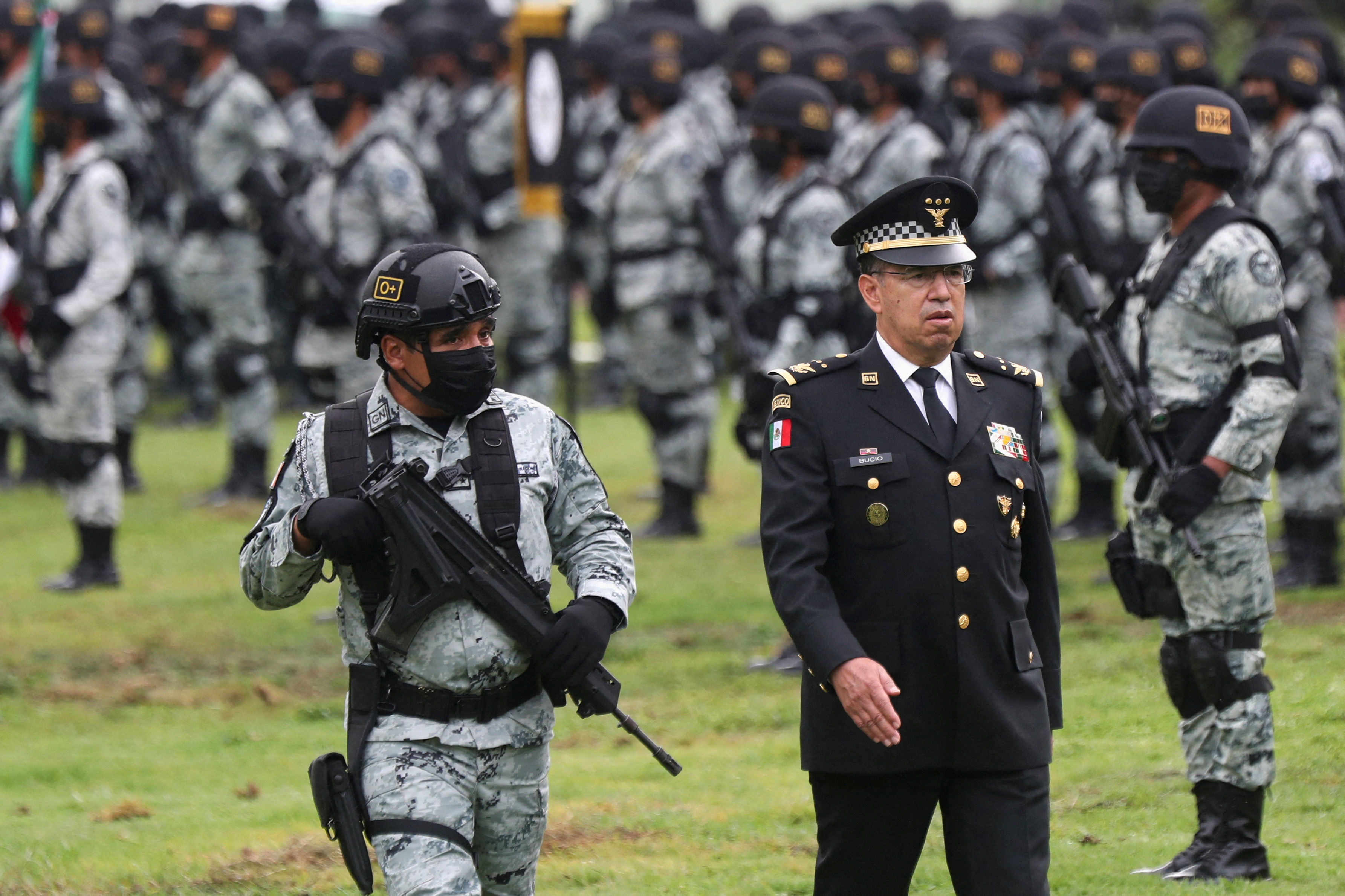 El ahora ex comandante de la Guardia Nacional (GN), Luis Rodríguez Bucio, será el nuevo subsecretario de Seguridad y Protección Ciudadana (SSPC). (Foto: REUTERS/Edgard Garrido/File Photo)