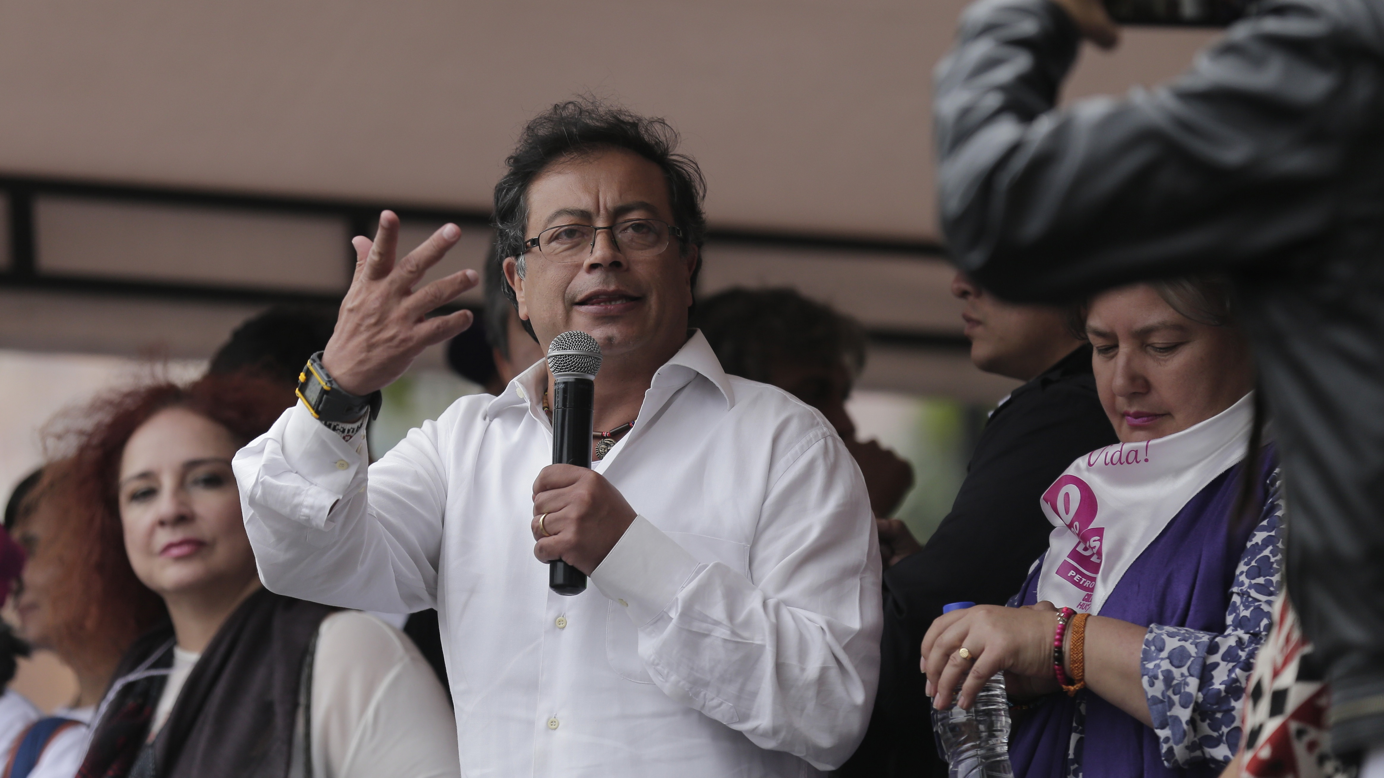 Gustavo Petro, senador y líder de Colombia Humana. Foto: Colprensa.
