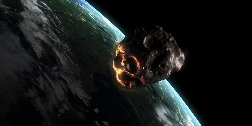 El asteroide cruzará el espacio a una velocidad de hasta 80.000 kilómetros por hora 
 (foto: SCIEPRO)