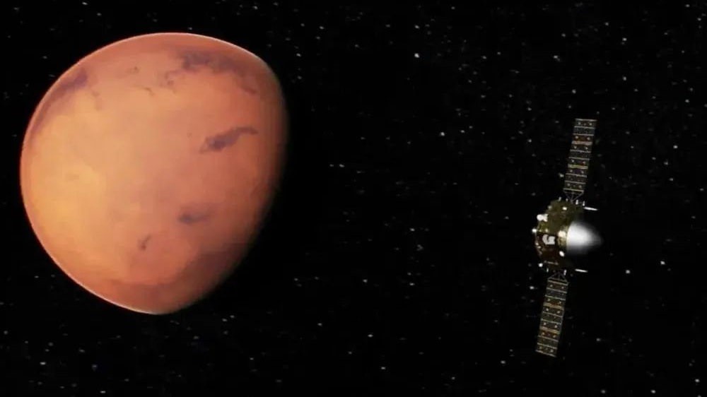 La sonda china de Marte Tianwen-1 es la última nave que llegó a Marte y ya comenzó a enviar valiosos datos científicos - CNSA
