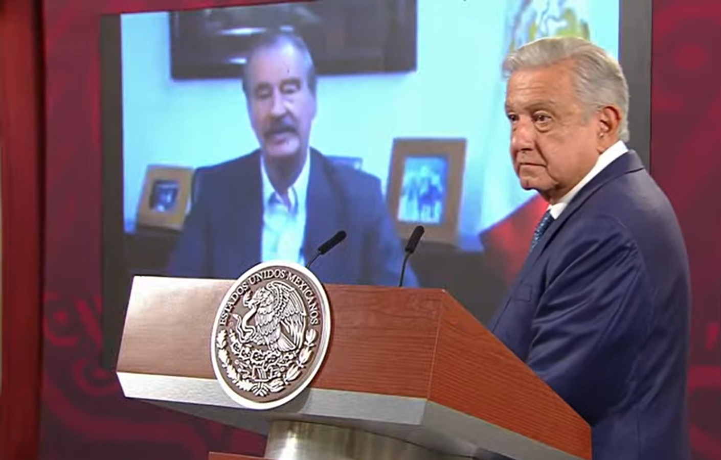 El presidente López Obrador aseguró que al expresidente Vicente Fox le pidió apoyo para lograr un aumento del IVA