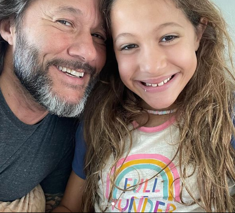 Diego Torres y su hija Nina (Foto: Instagram)