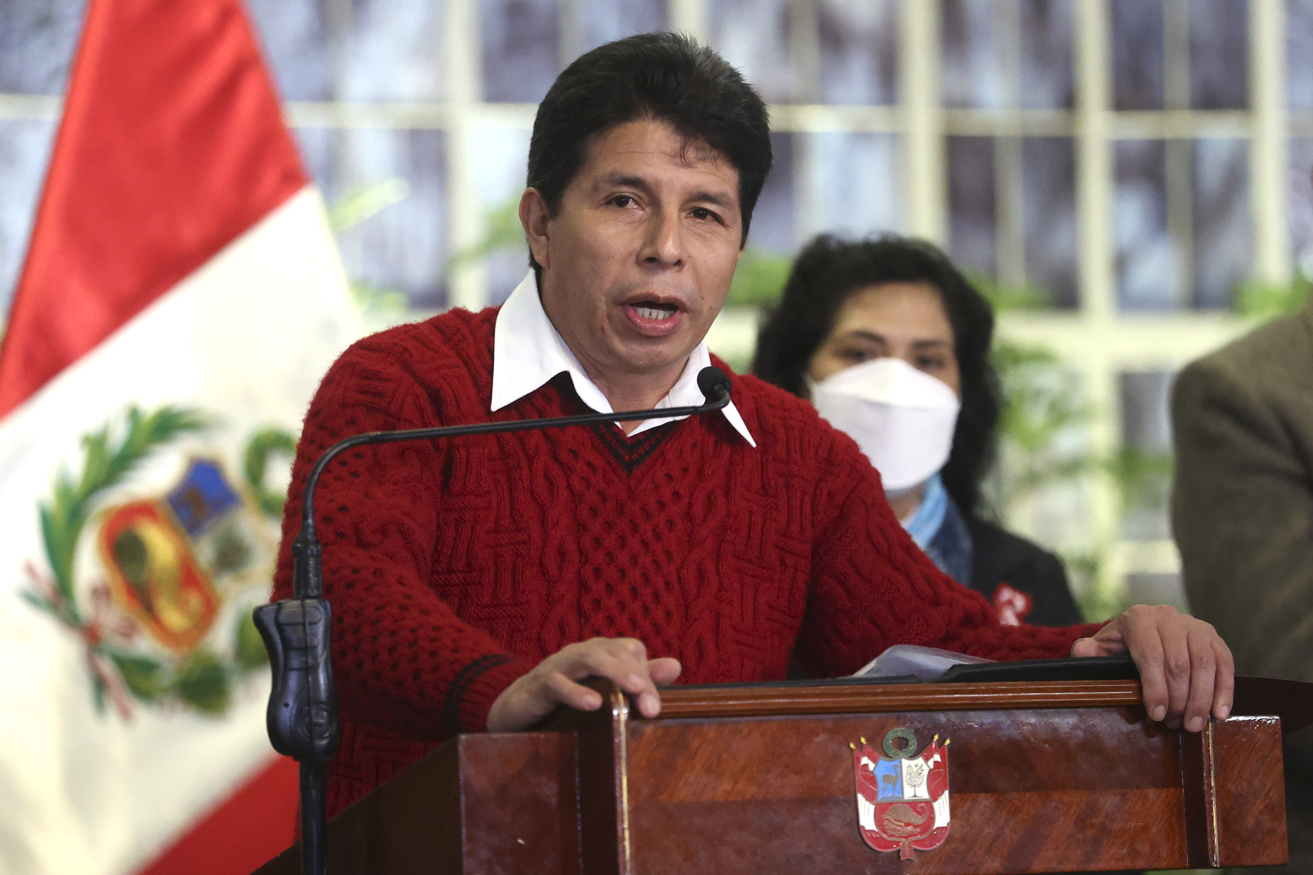 Pedro Castillo, presidente del Perú. Foto: Flickr Presidencia