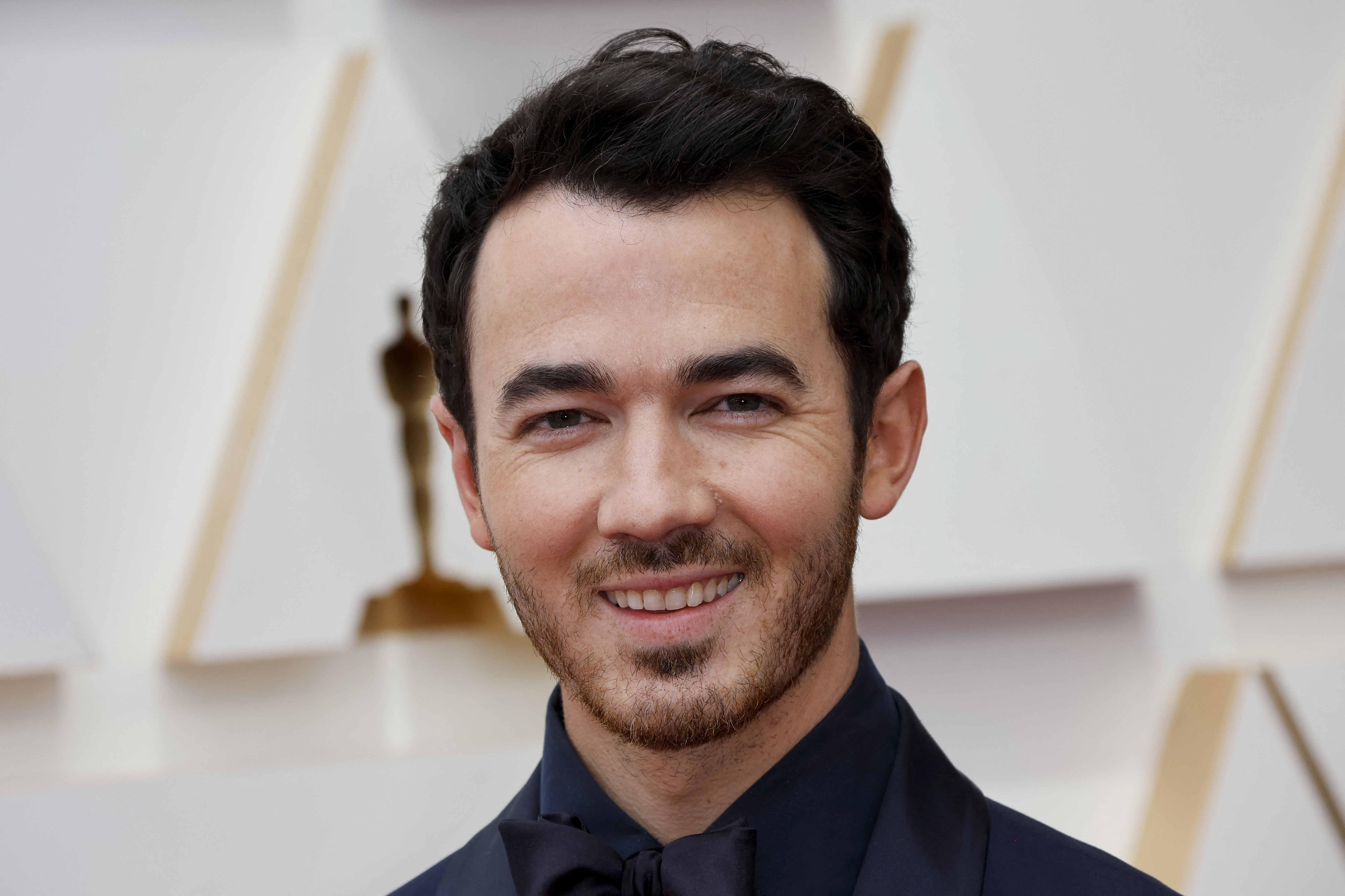 Kevin Jonas poses on the red carpet during the Oscars arrivals at the 94th Academy Awards in Hollywood, Los Angeles, California, U.S., March 27, 2022. REUTERS/Eric Gaillard