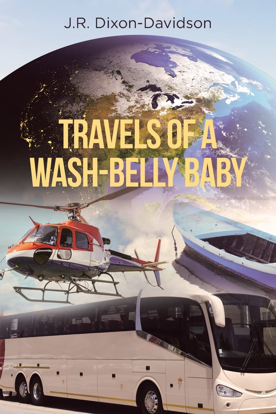 Portada de Travels of a wash-belly baby, Josephine Dixon-Davidson, Fundación El Hombre de la Mancha (2022)