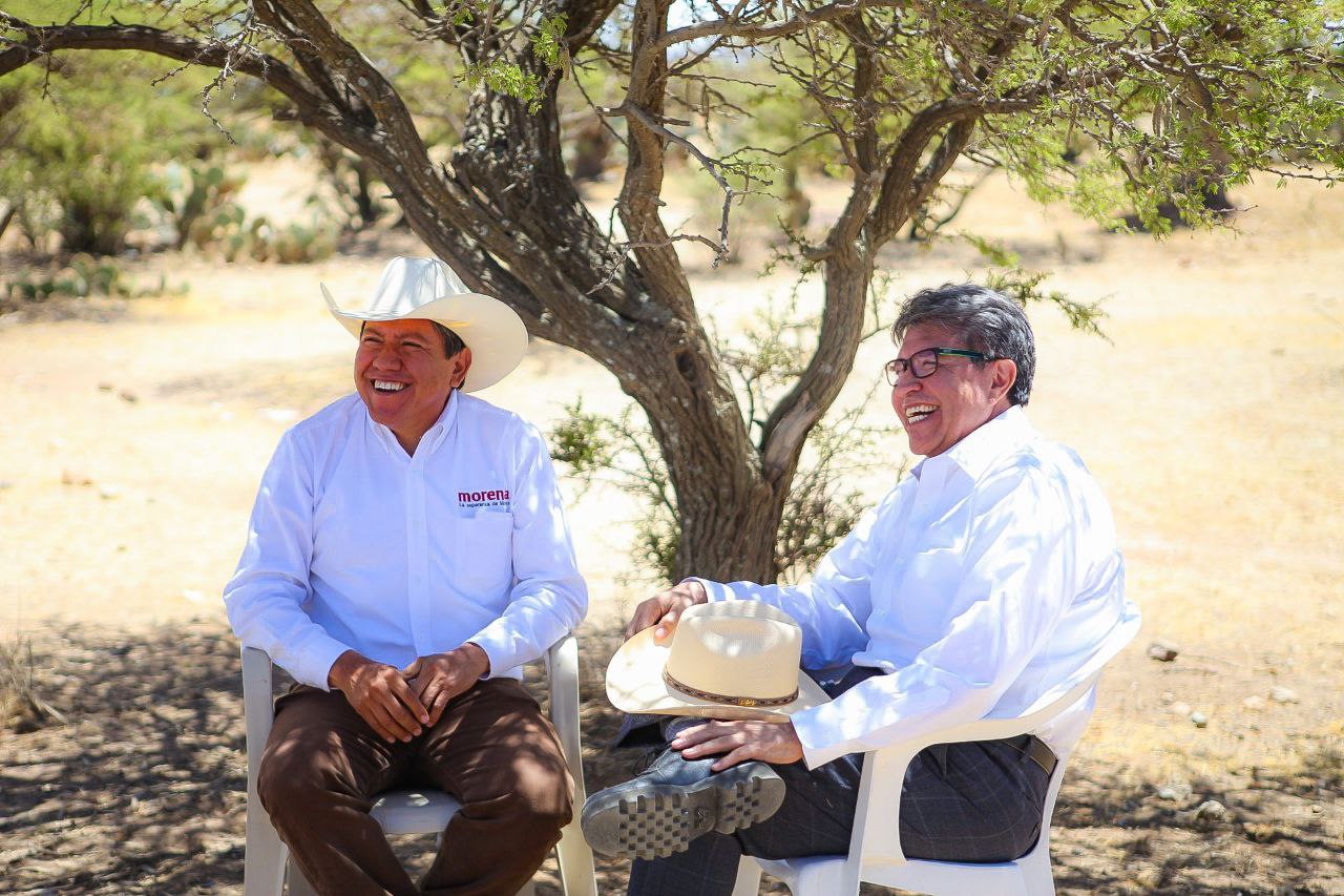 Ricardo Monreal expressed his support for his brother David, governor of Zacatecas, for the insecurity in the entity (Photo: @DavidMonrealA)