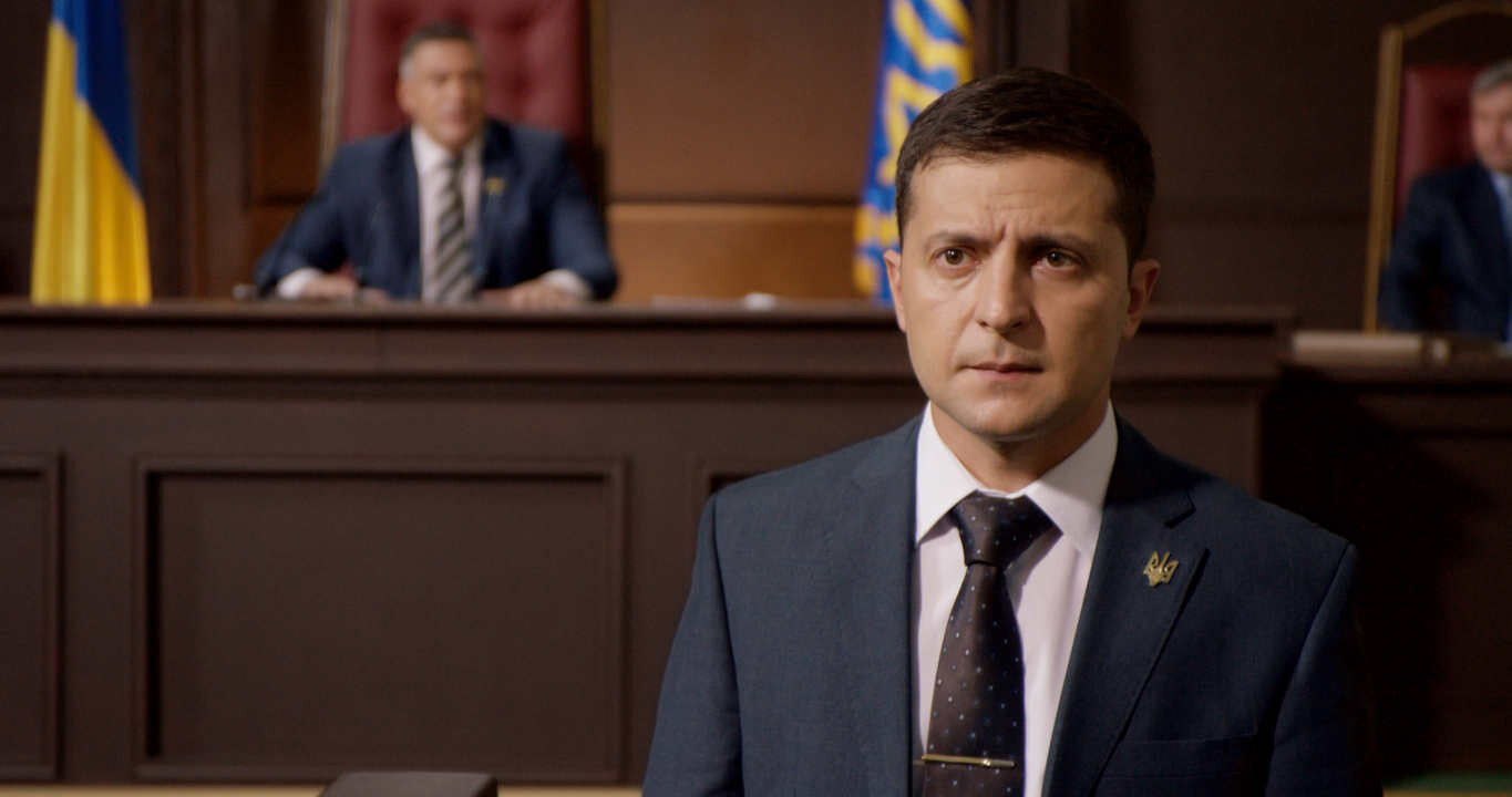 “Servidor del pueblo”, la serie en la que Volodímir Zelenski interpretó a un hombre común que se vuelve presidente de Ucrania