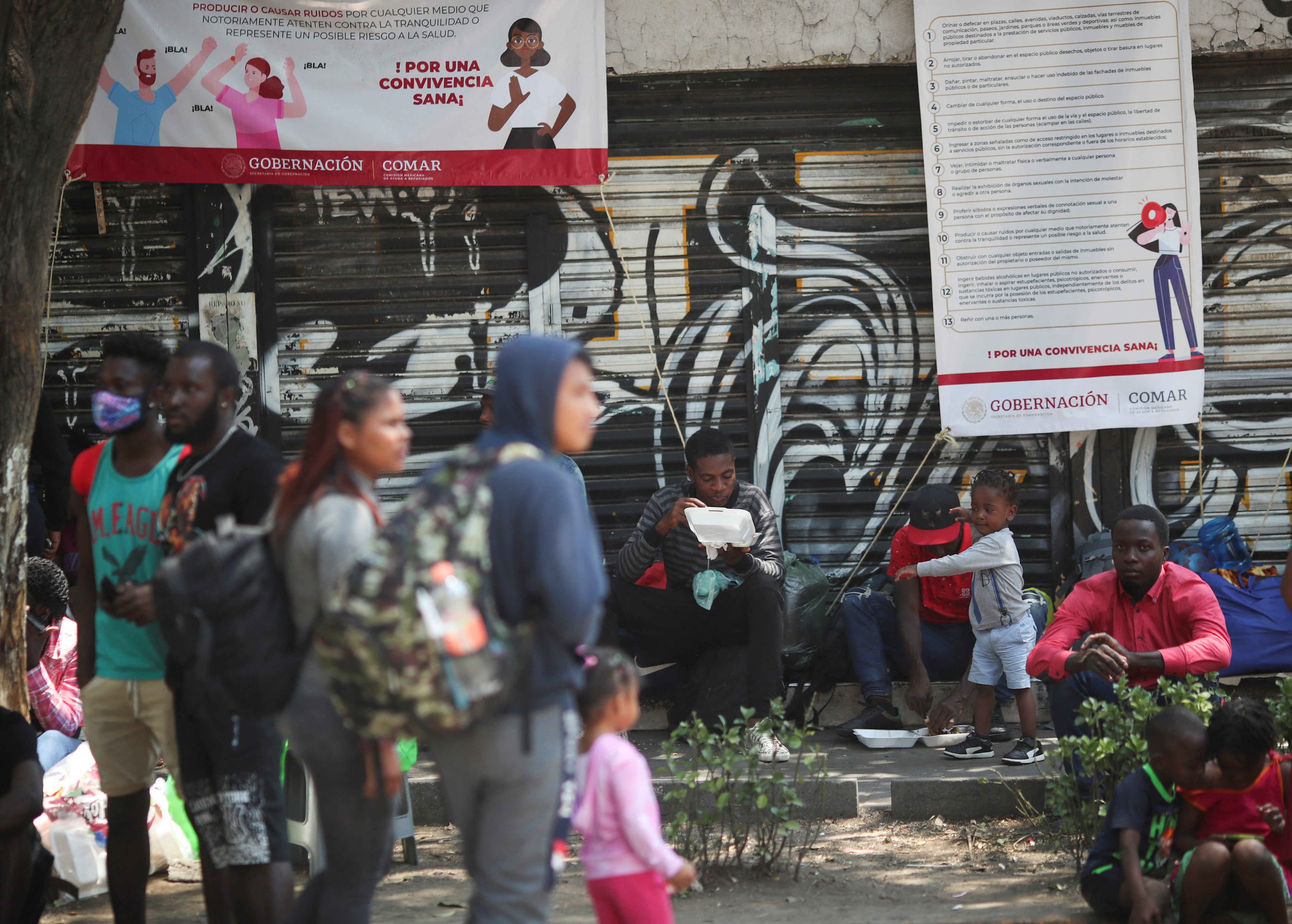 La Ciudad de México es la segunda entidad que más migrantes solicitantes de refugio registraron. (REUTERS)