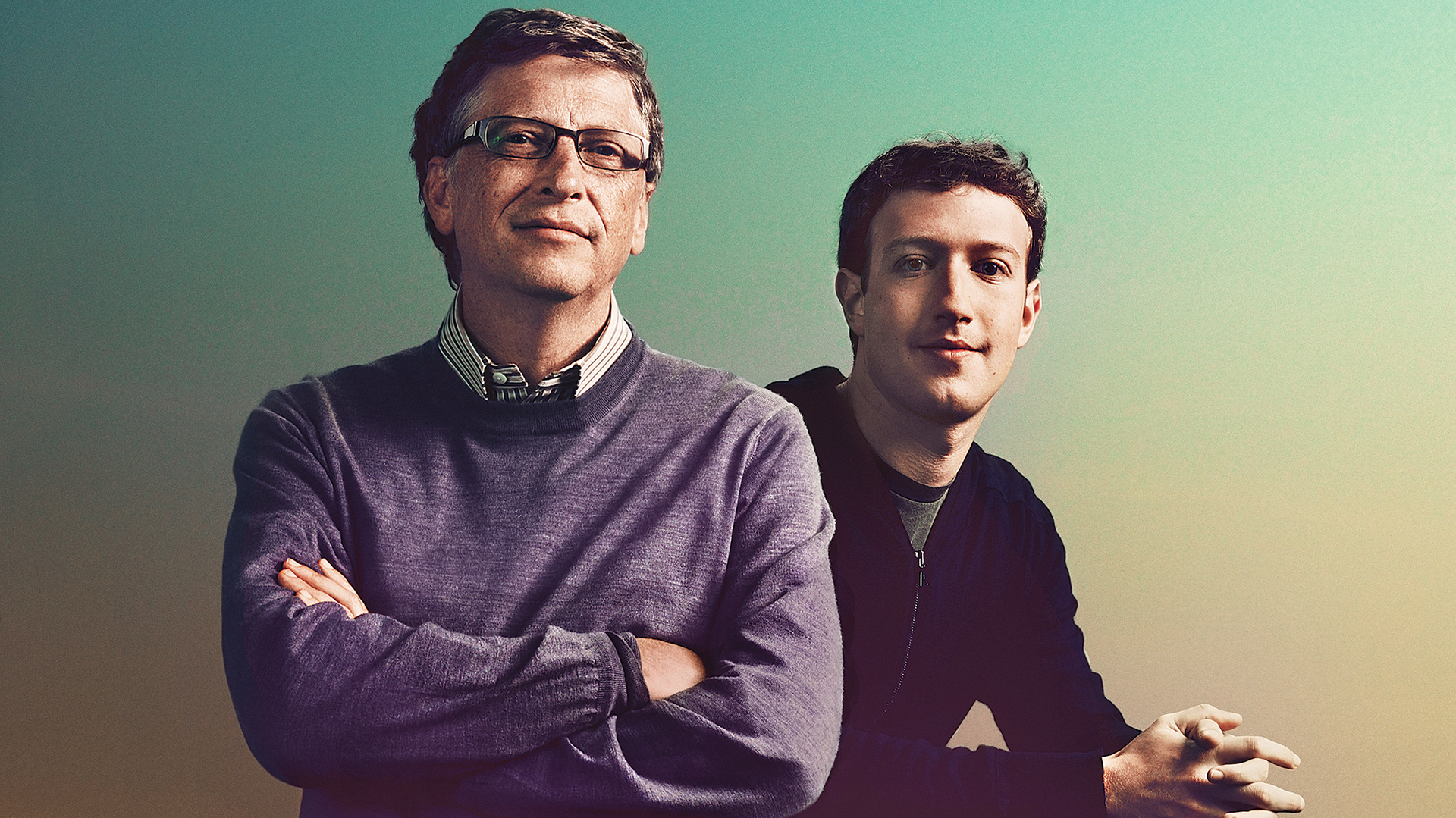 Bill Gates y Zuckerberg 
