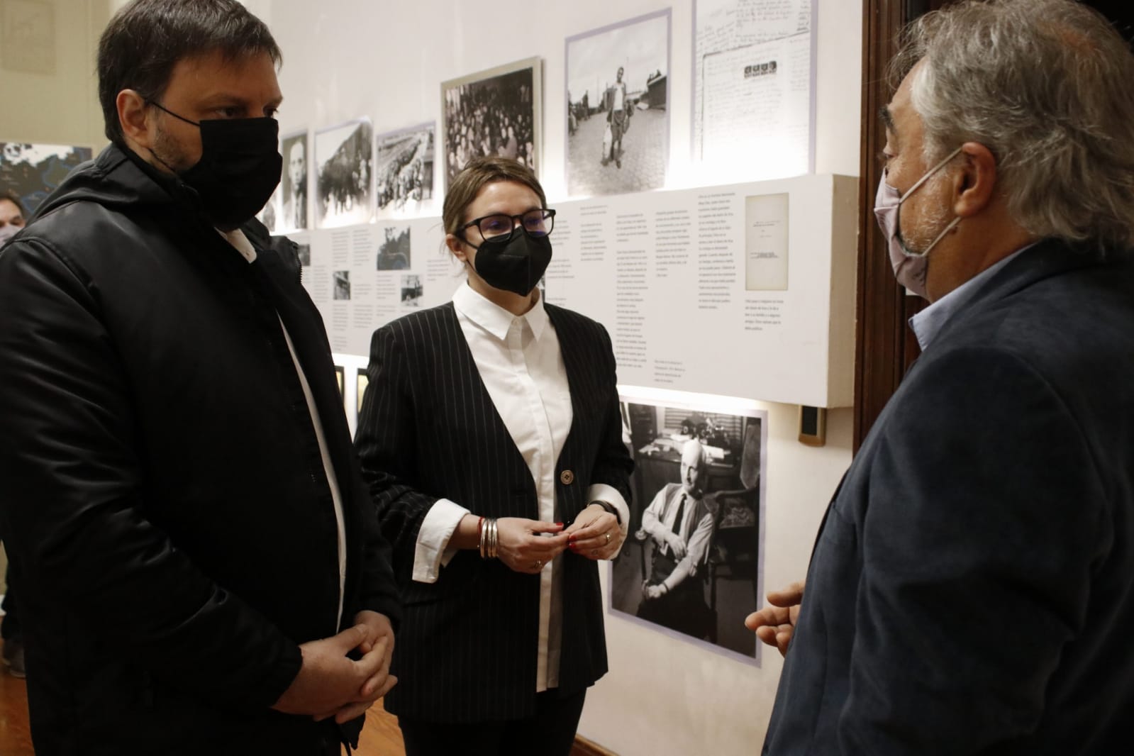Leandro Santoro y Gisela Marziotta visitaron la Casa de Ana Frank para visibilizar la lucha contra la discriminación y el antisemitismo