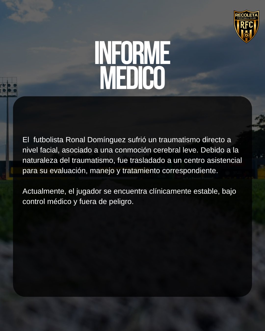 Espeluznante lesi&oacute;n en Paraguay: un arquero argentino fractur&oacute; a su compa&ntilde;ero de un rodillazo en la cara y lo mand&oacute; al hospital