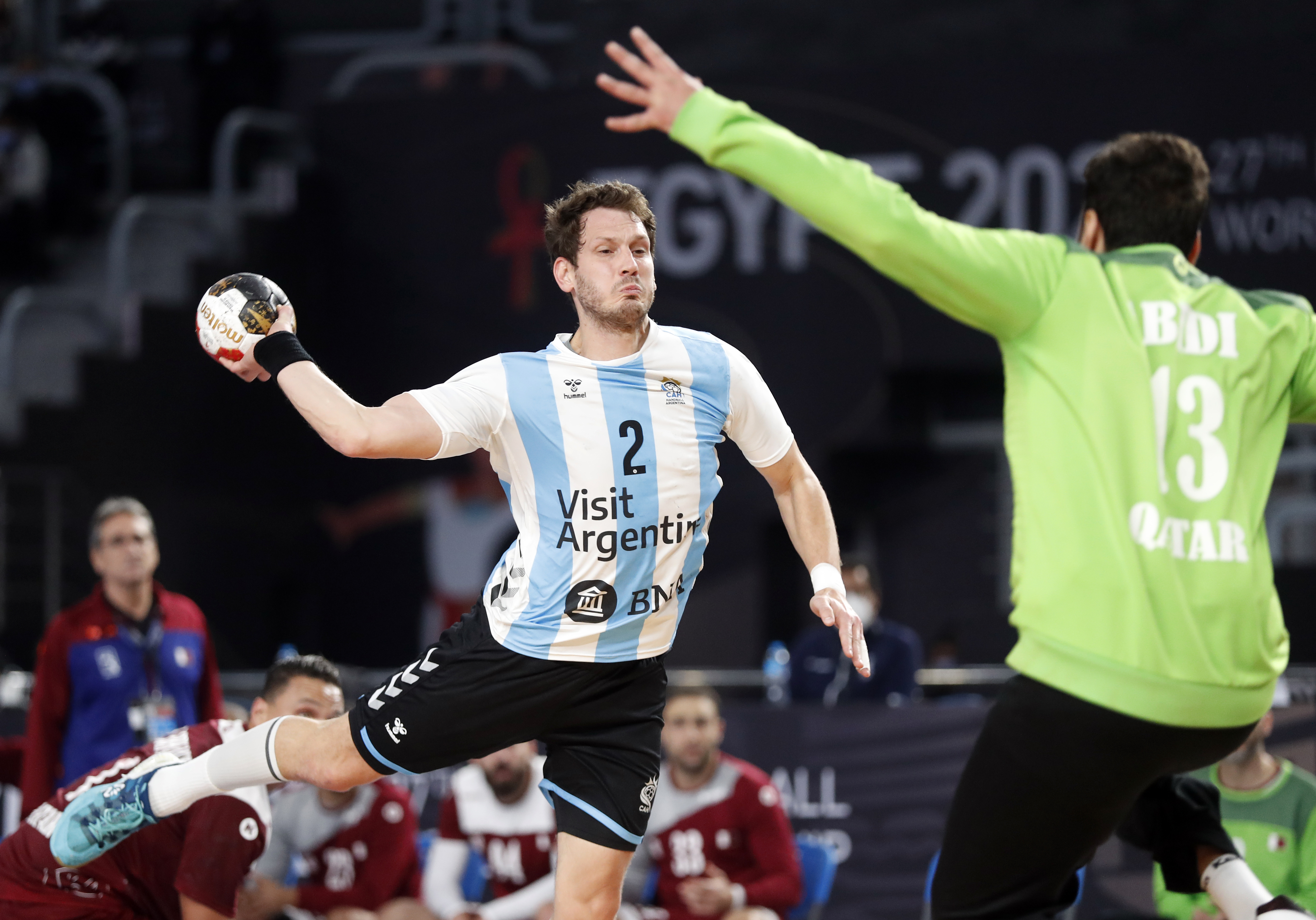 El handball argentino enfrentará a Noruega (Foto: Reuters)