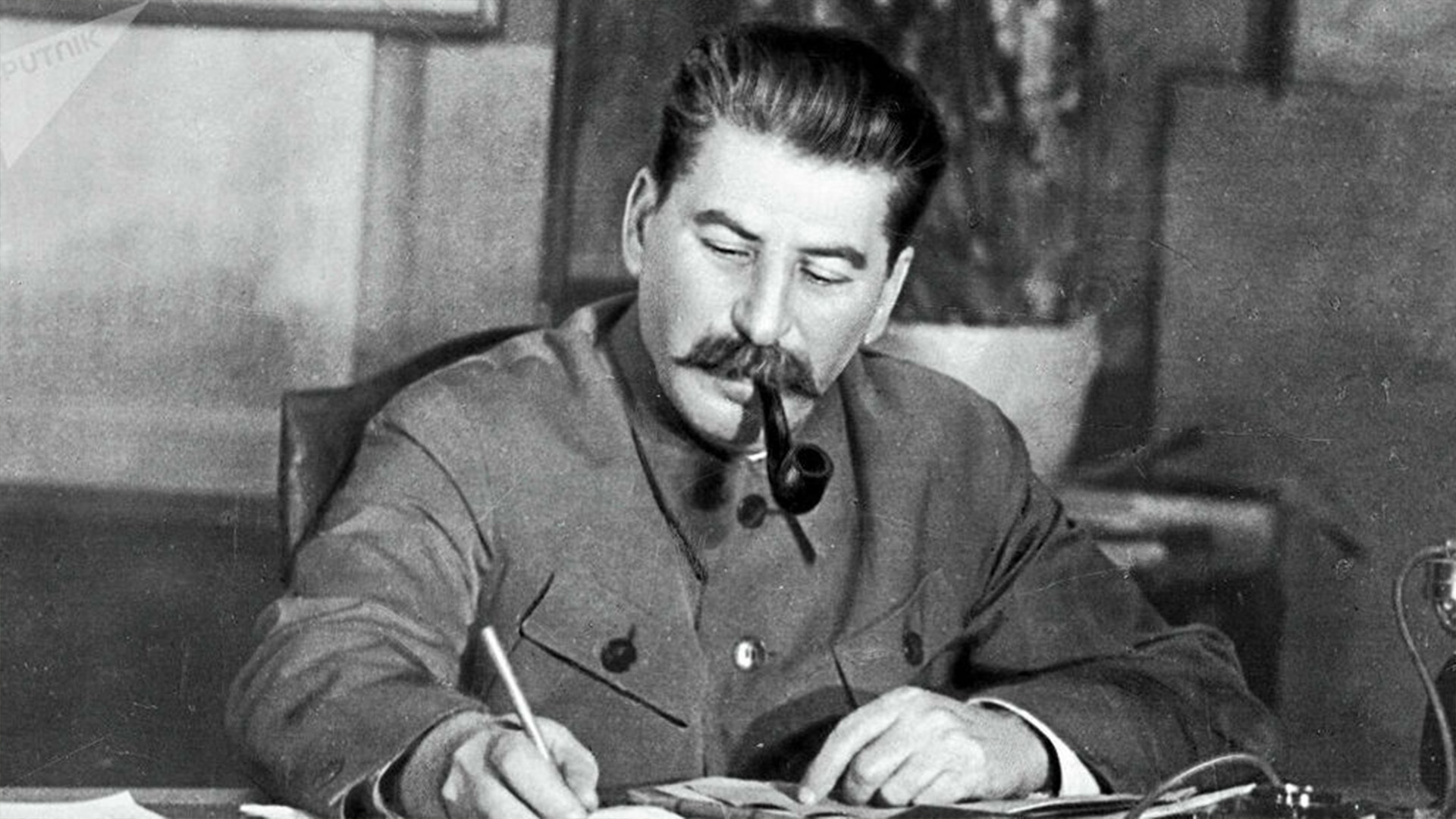 El hombre fuerte de la Unión Soviética. Josef Stalin.