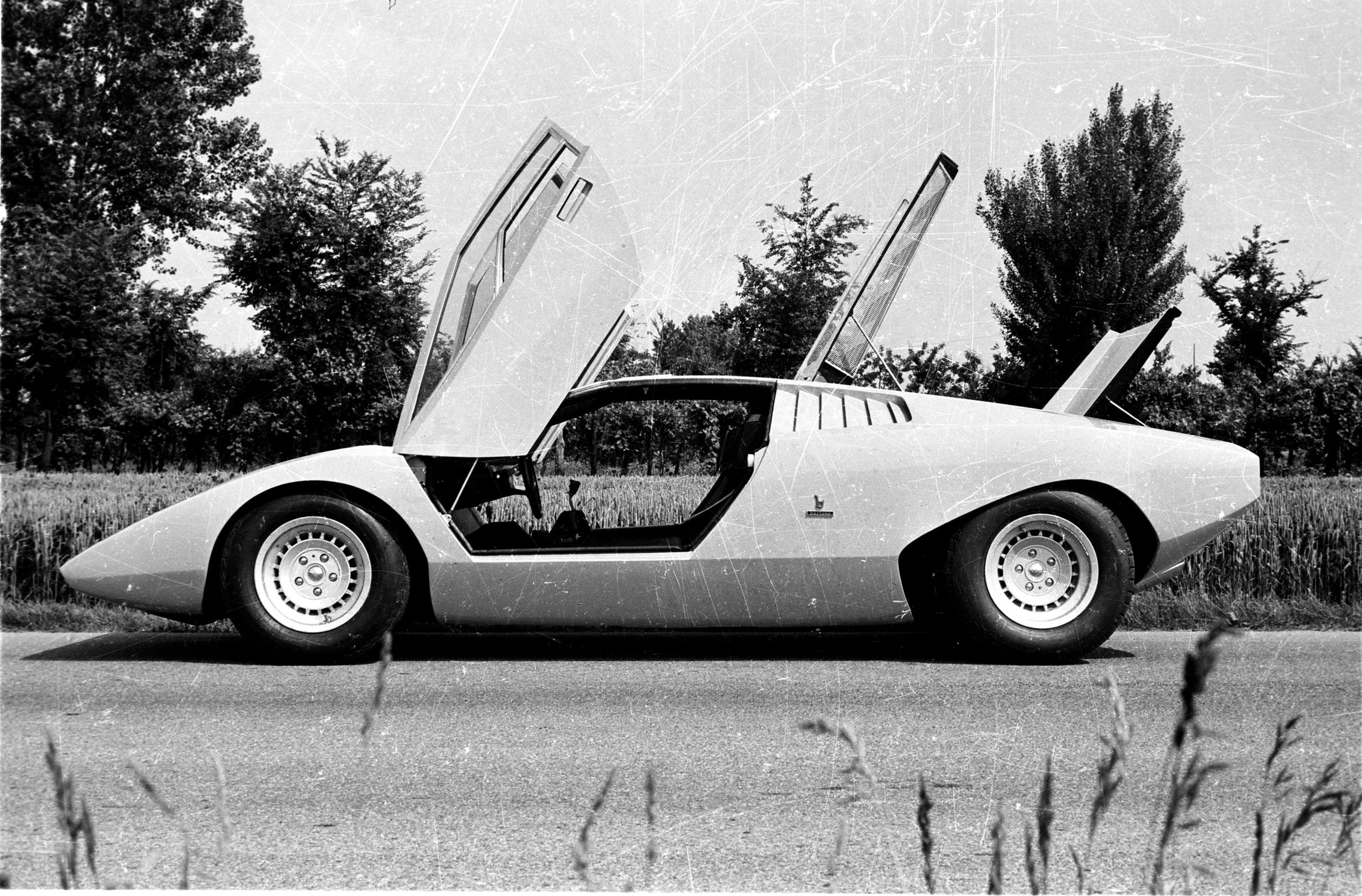 Diseño radical: 50 años del Lamborghini Countach - Infobae