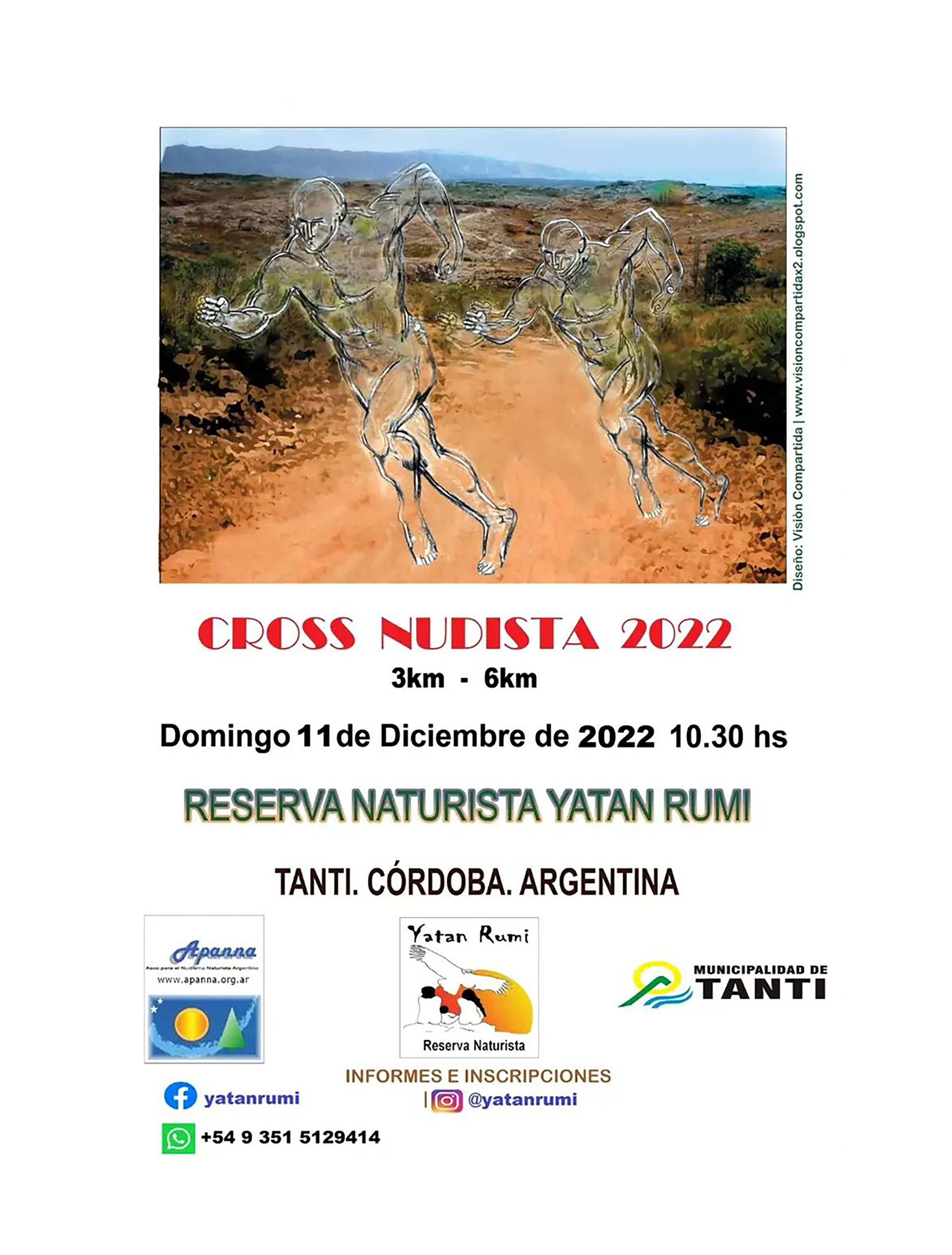 Marat&oacute;n nudista en C&oacute;rdoba