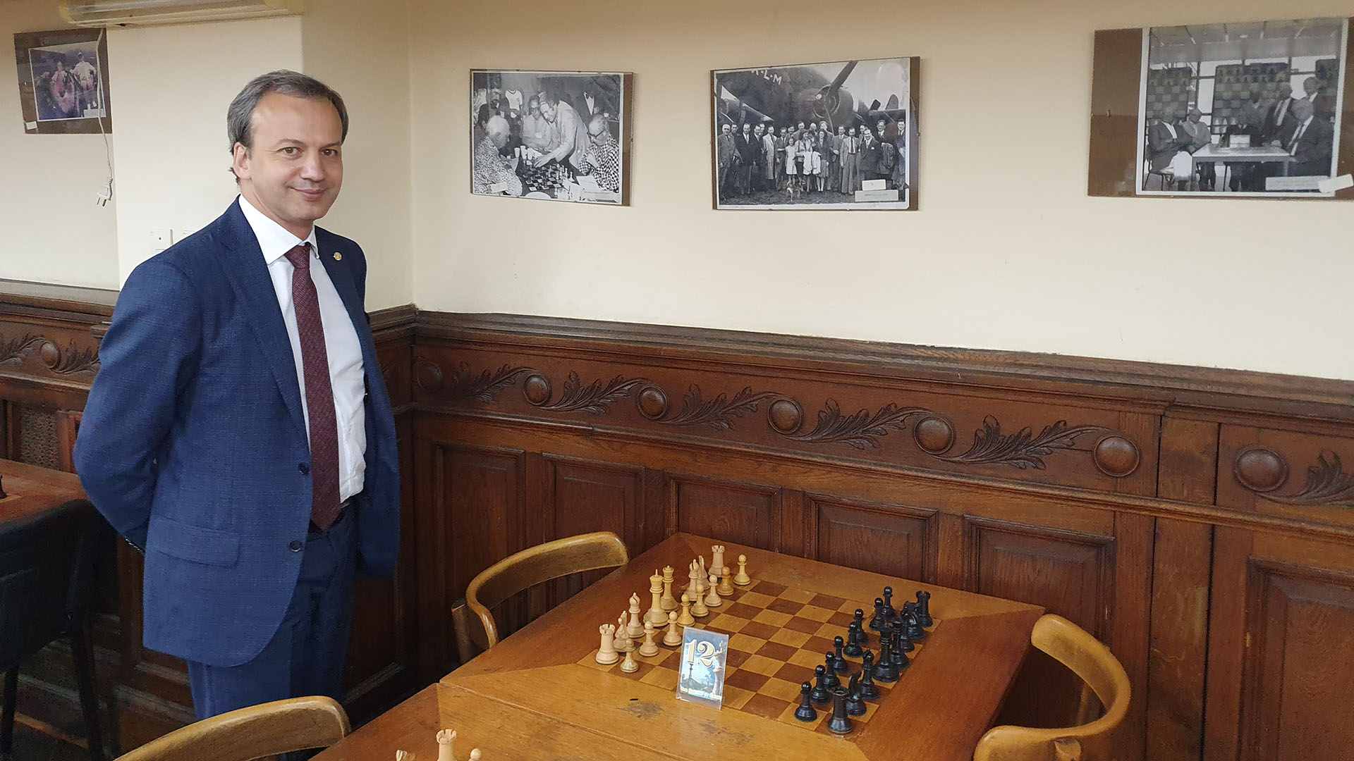 Dvorkovich, presidente de FIDE (Carlos Ilardo)