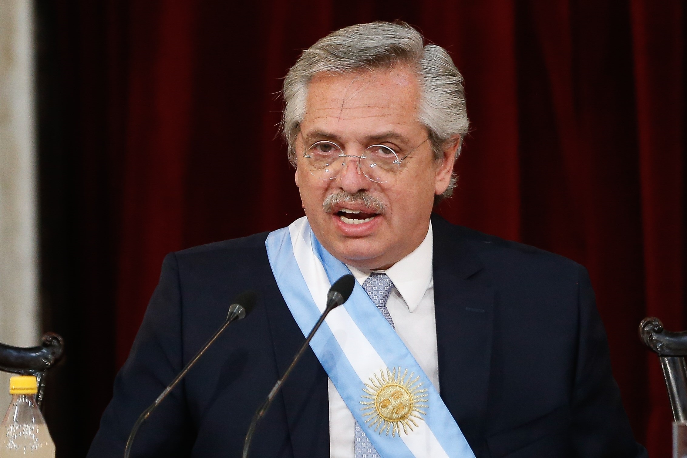 El presidente argentino, Alberto Fernández, ofreció disculpas a quien se haya sentido ofendido por sus palabras (Foto: EFE/ Juan Ignacio Roncoroni/archivo)