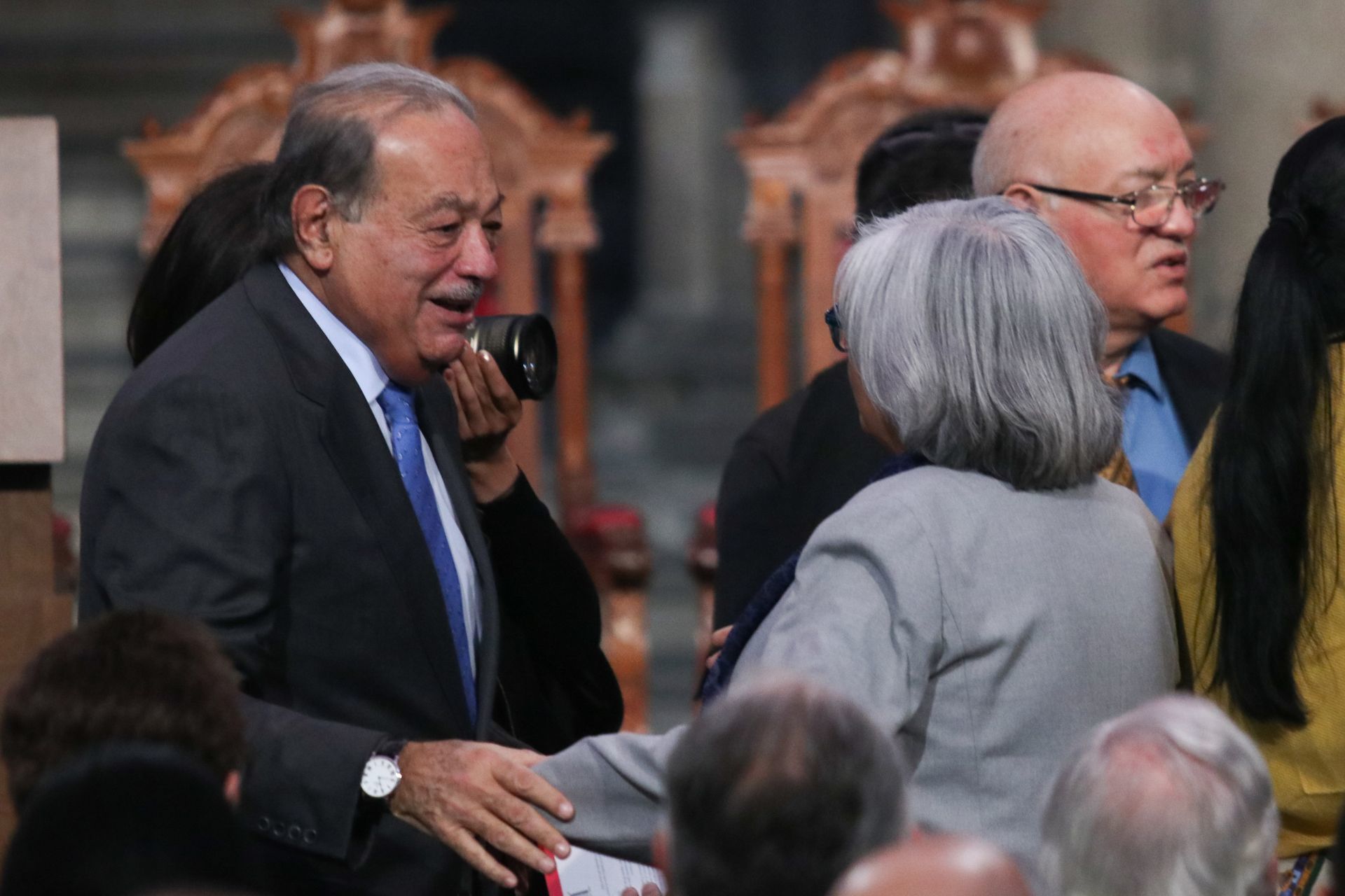 La fortuna de Carlos Slim disminuyó debido a la reforma en materia de telecomunicaciones aprobada en México en 2014 (Foto: Galo Cañas/ Cuartoscuro)