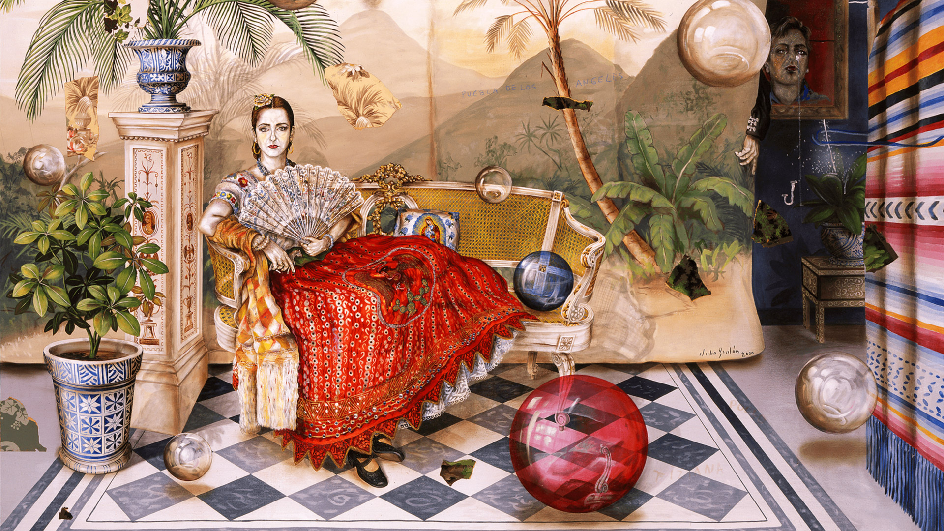 La belleza del día: “Retrato de Elizabeth”, de Julio Galán 