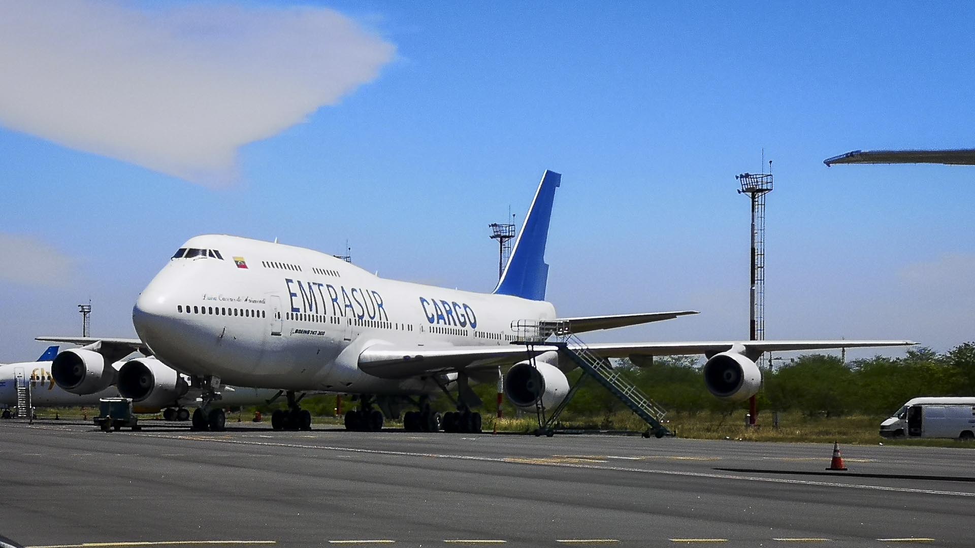 El avión venezolano-iraní incautado en Ezeiza que meses atrás fue usado por Moosavi para transportar oro desde Caracas a Teherán