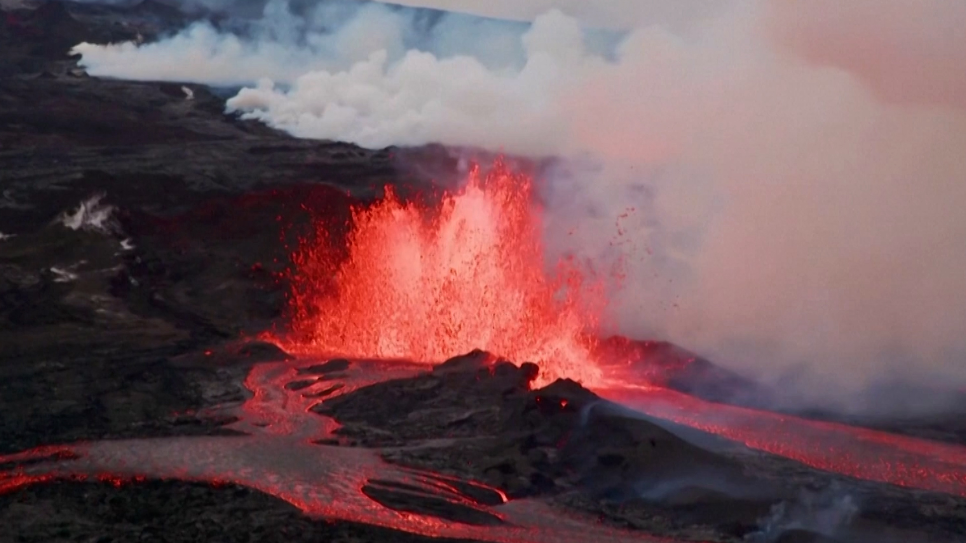 El Mauna Loa entró erupción tras casi 40 años