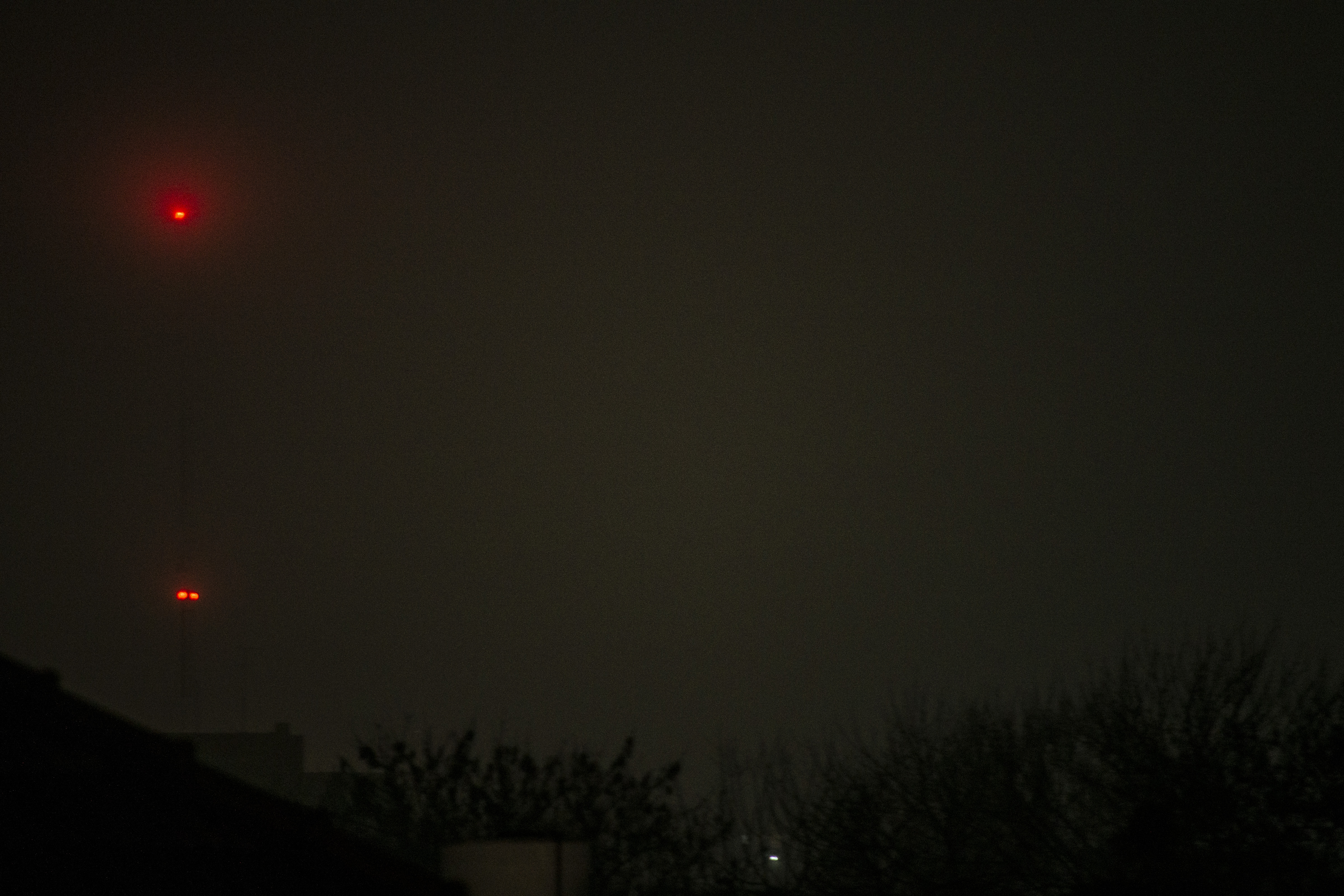 Niebla en el barrio de Argonomía