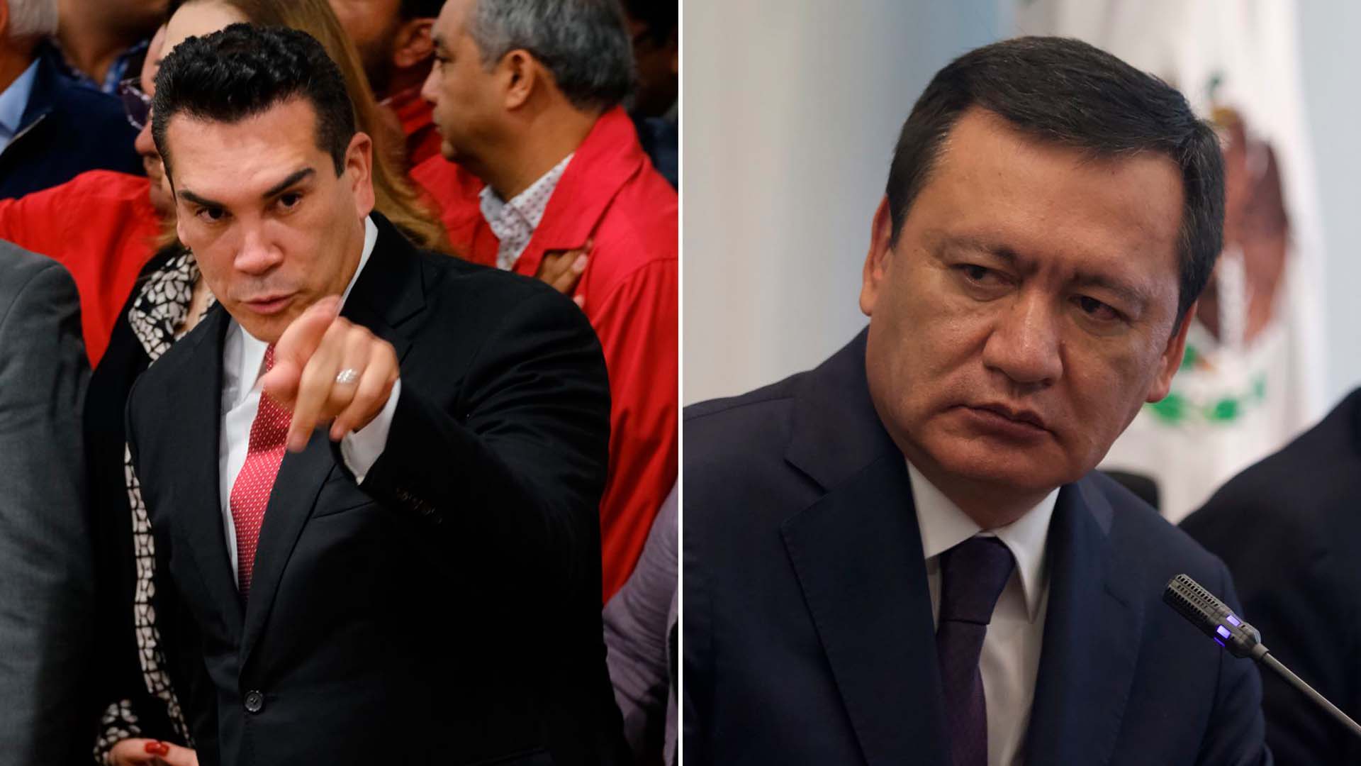 Alito Moreno amagó con expulsar a Osorio Chong: “Nos vemos en tribunales”, respondió el senador