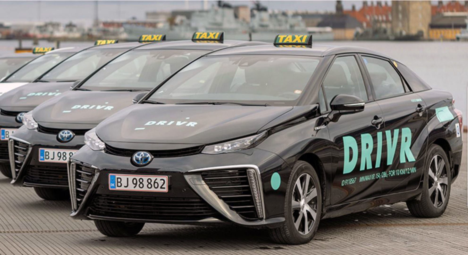 El futuro del futuro: 100 taxis a hidrógeno empiezan a funcionar en Dinamarca