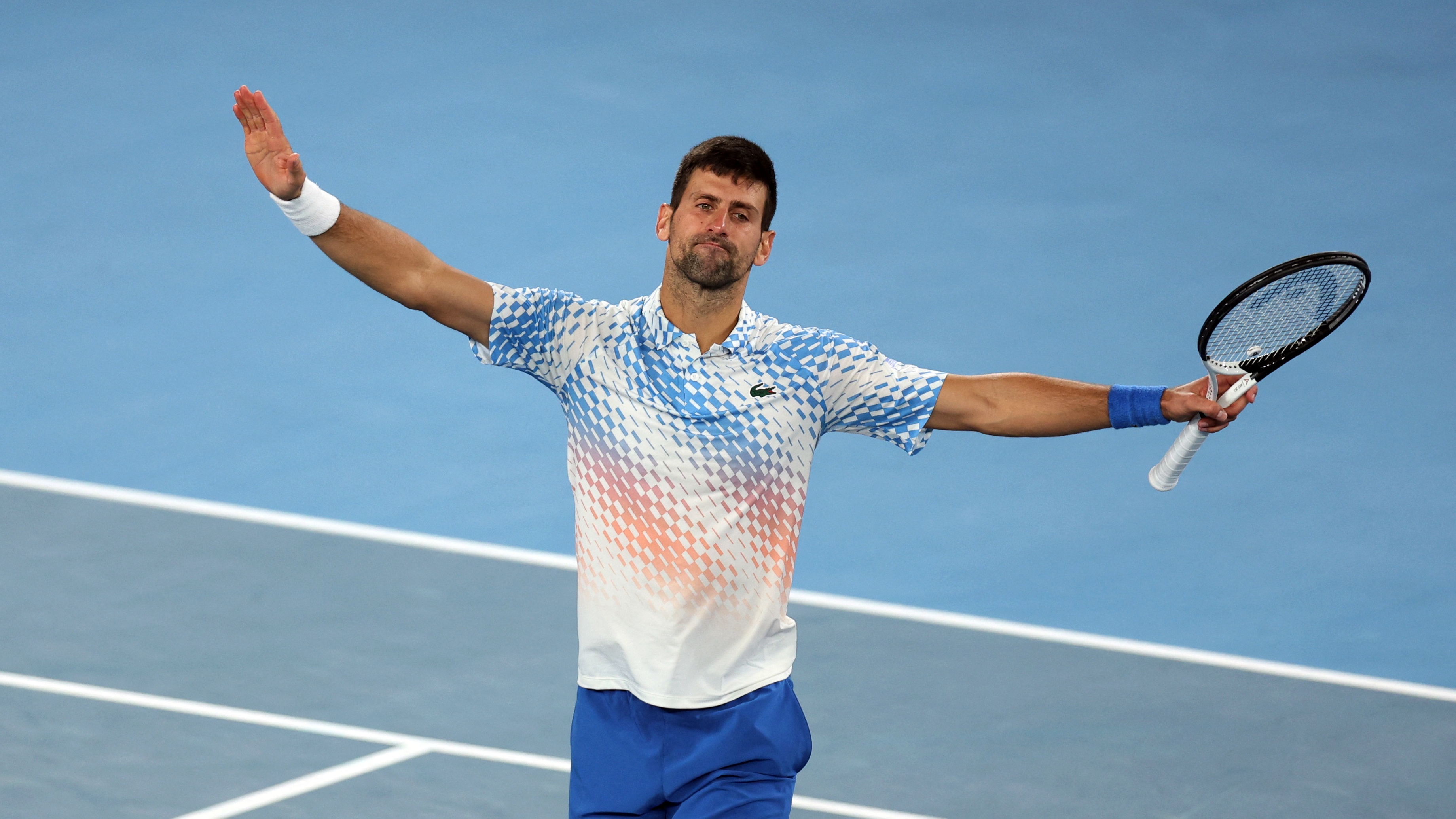 Djokovic barrió en sets corridos a Andrey Rubley y se instaló en las semifinales del Abierto de Australia