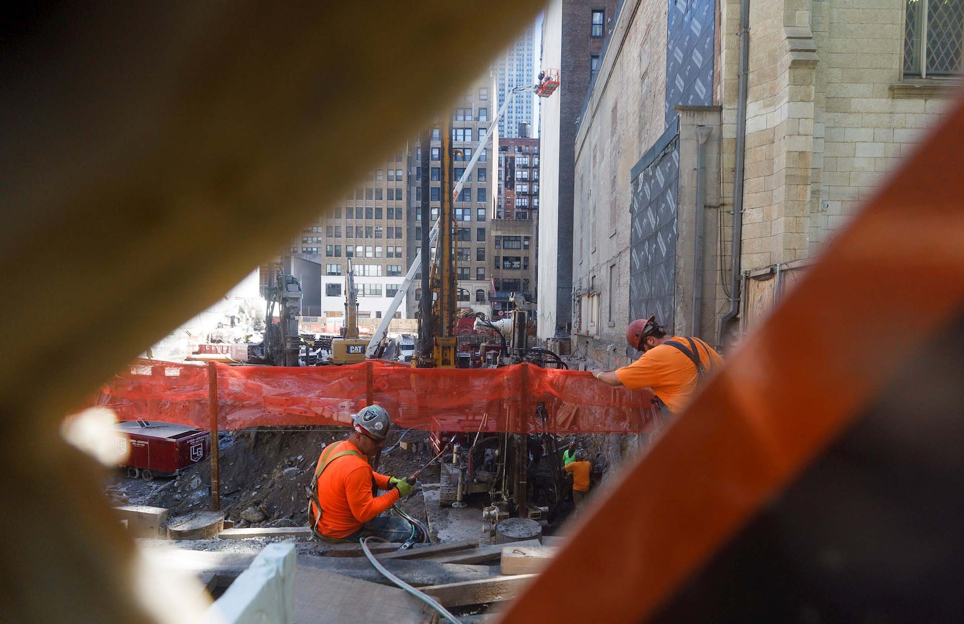 Otra obra en construcción en Manhattan