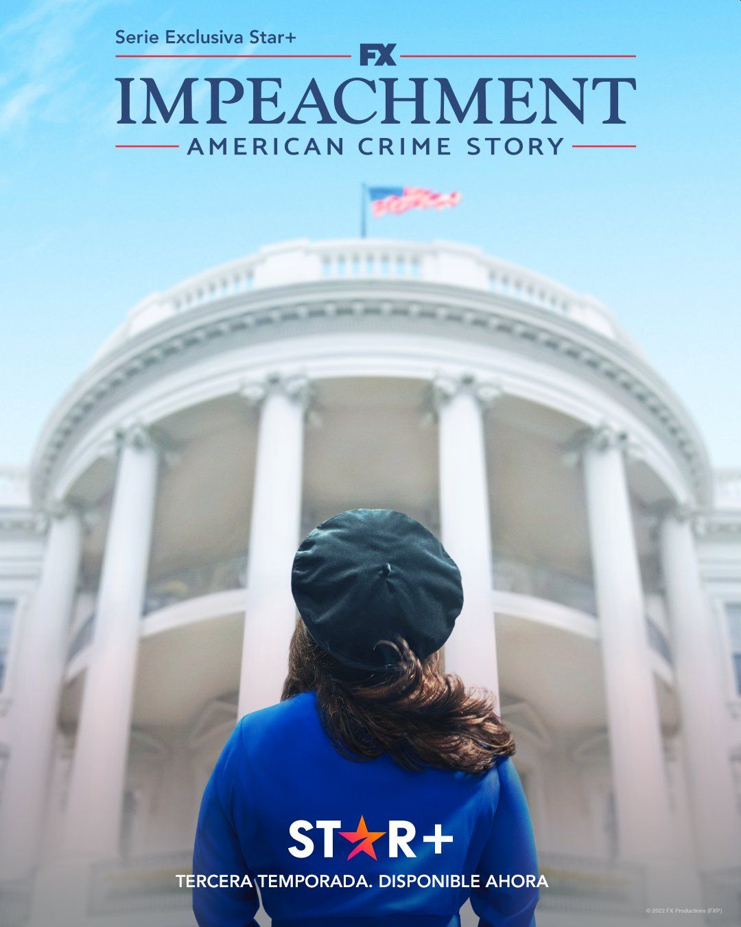 Póster oficial del lanzamiento de "American Crime Story: Impeachment". (Star Plus)