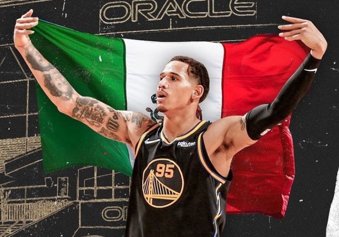 Juan Toscano fue campeón de la NBA con Golden State Warriors (Foto: Instagram/@juan_toscanoanderson)