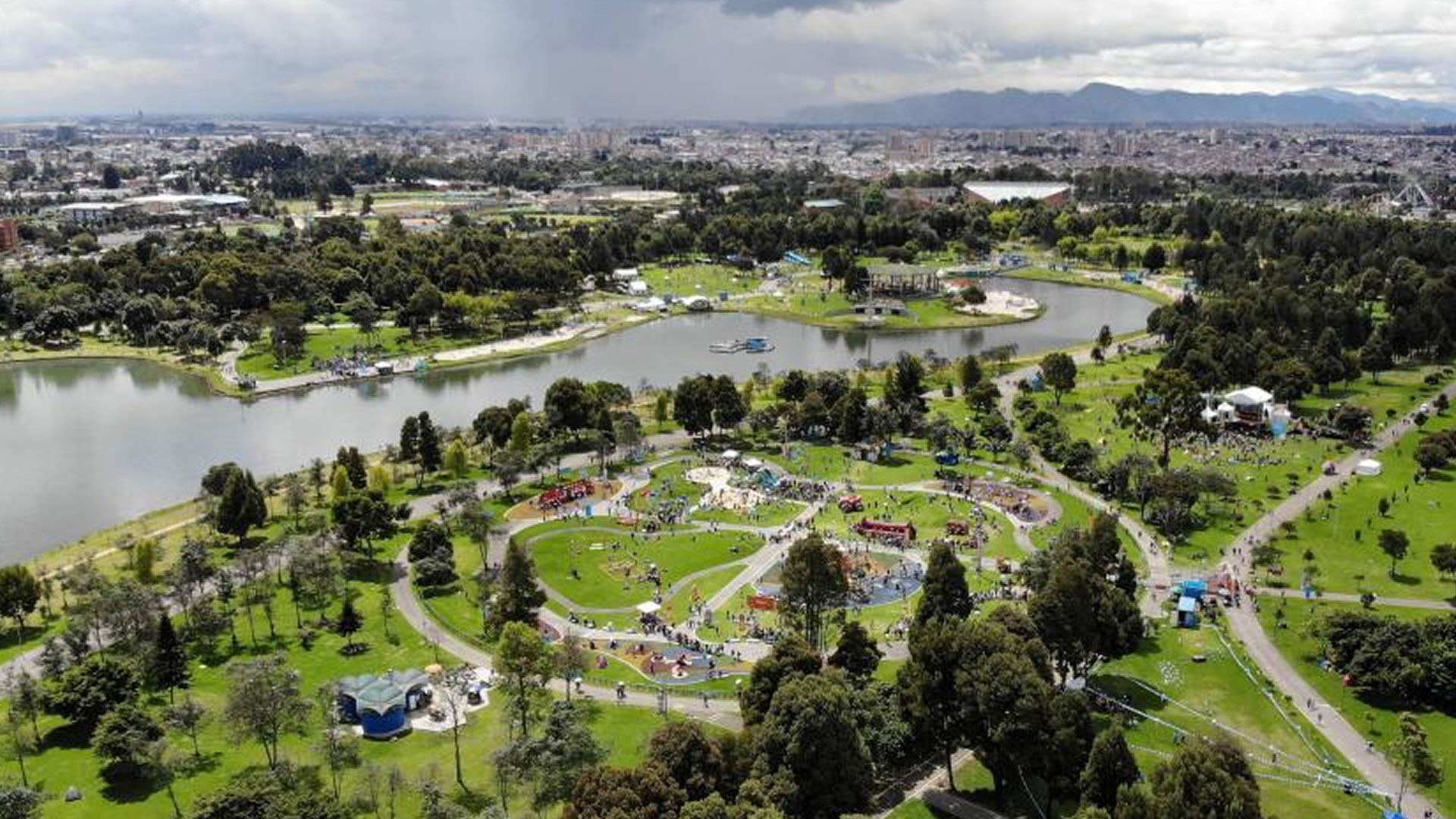 Parque Metropolitano Simón Bolívar de Bogotá. FOTO IDRD