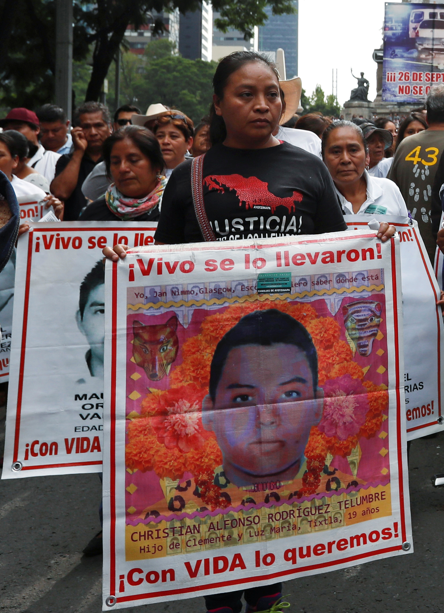 Los restos óseos de Christian Alfonso Rodriguez Telumbre fueron identificados. (Foto: Henry Romero/Reuters)