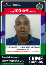 Capturado más buscado en Panamá