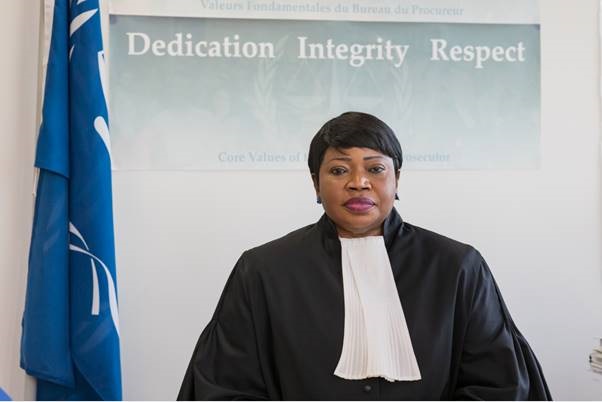 La fiscal jefe de la CPI, Fatou Bensouda. 