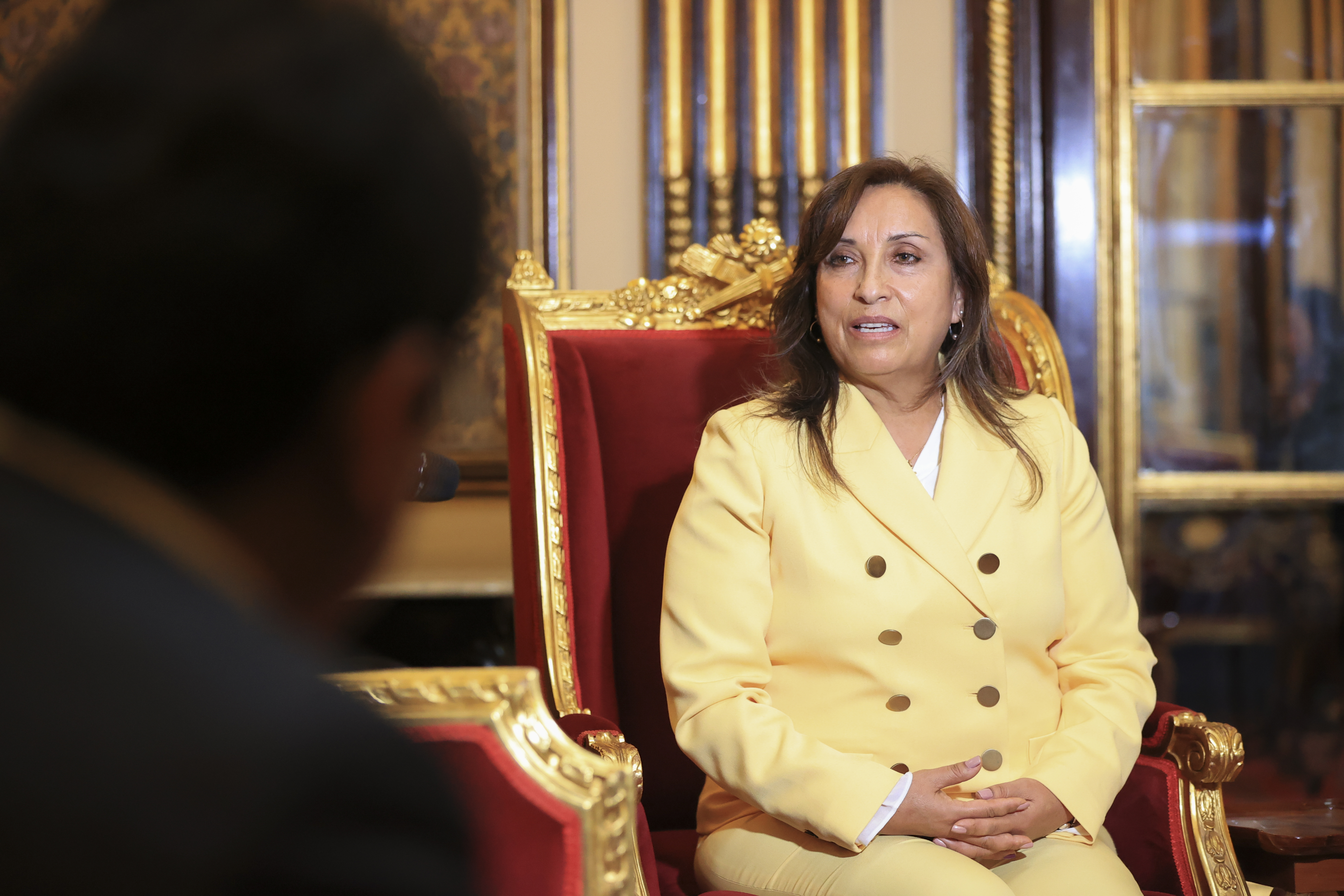 Dina Boluarte es la primera presidenta del Perú. (Flickr Presidencia)