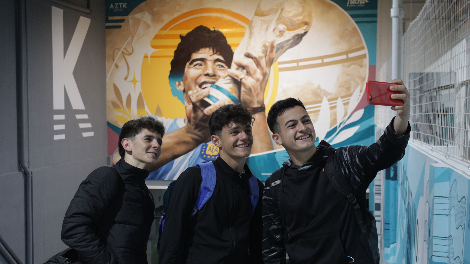 Una muestra en homenaje a Diego Maradona