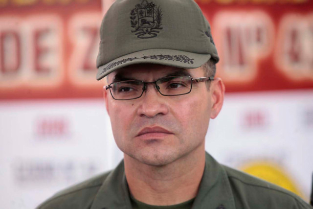 MG Fabio Zavarse Pabón, comandante general de la GNB