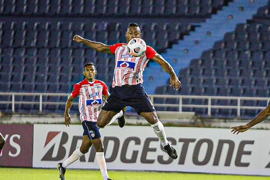 Imagen de referencia: Junior de Barranquilla Vs. Independiente Santa Fe, fase de grupos de la Copa Conmebol Libertadores 2021 / (Twitter: @JuniorClubSA).