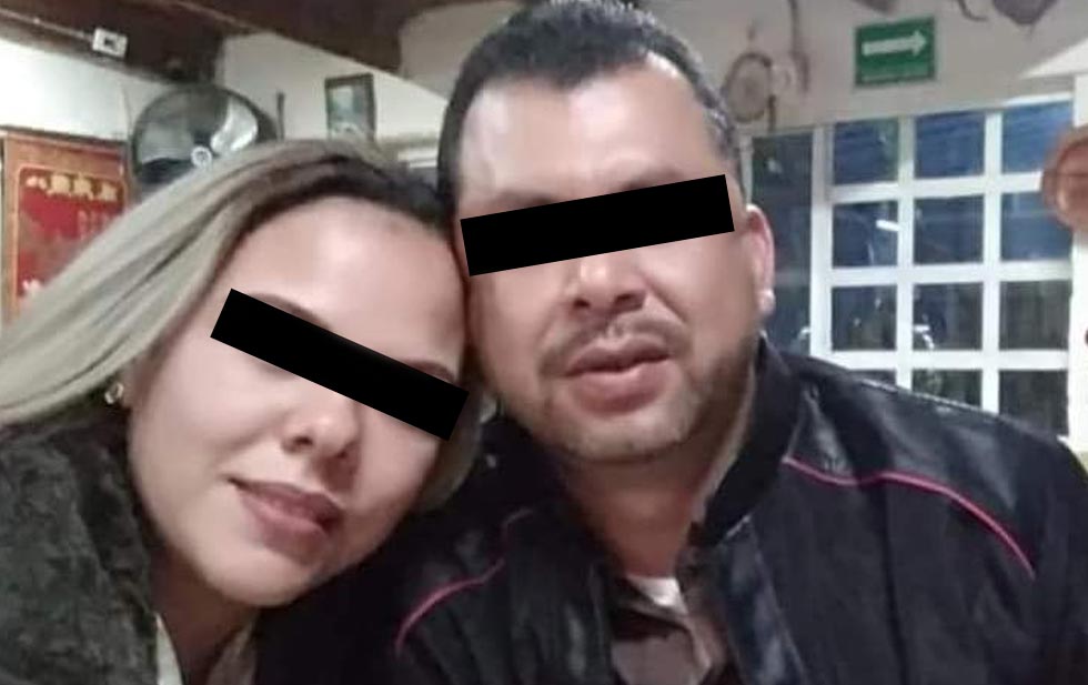 La pareja habría sido ejecutada extrajudicialmente, según los manifestantes (Foto: Twitter/RaulAragonLoya)