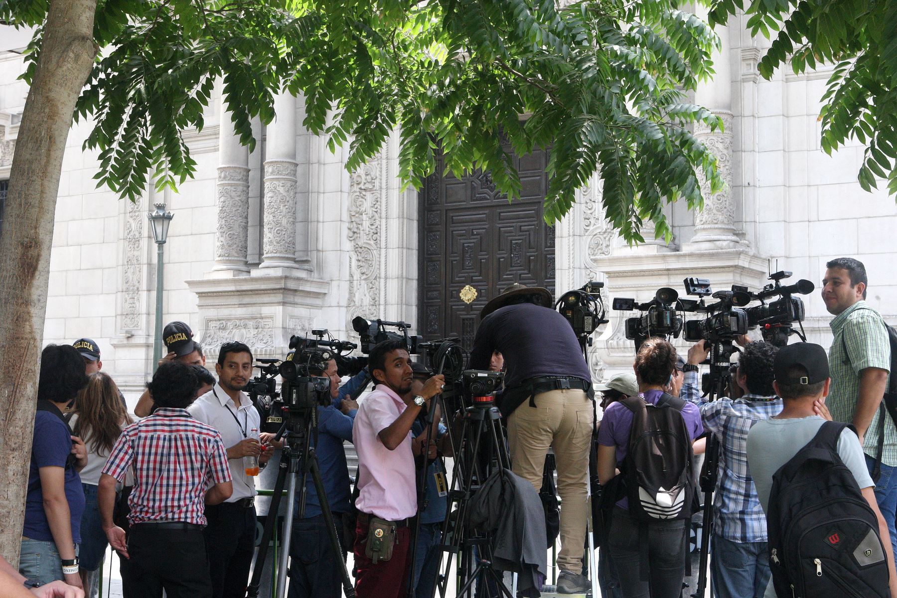 Periodistas en el Perú.