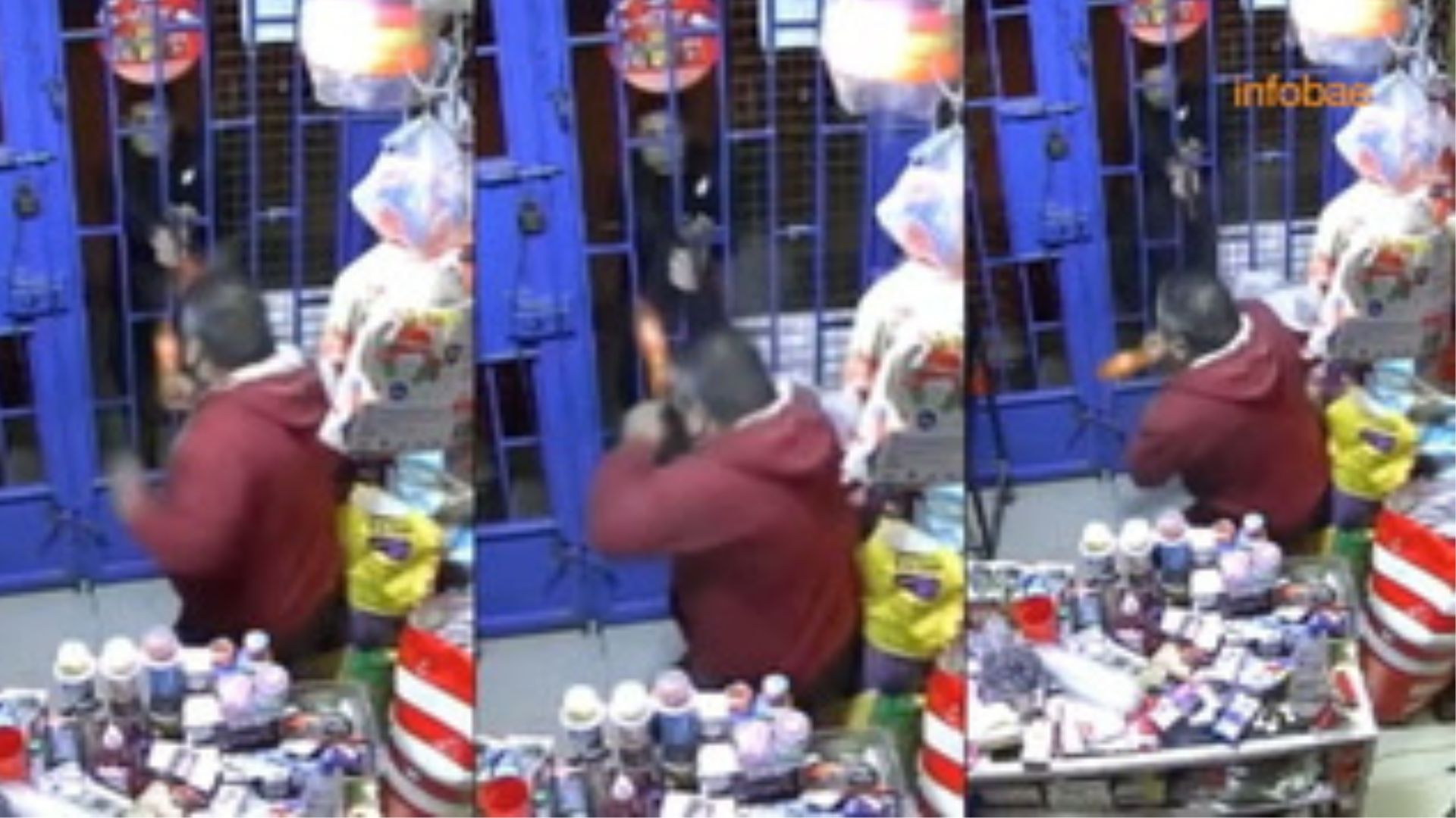 El impactante video de un sicario que asesina de dos balazos a bodeguero dentro de su tienda 