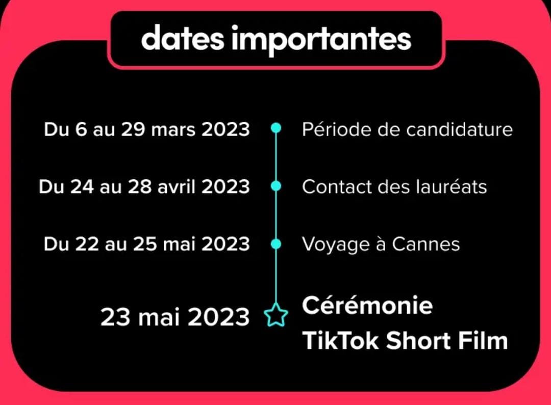 Concurso de TikTok lleva a creadores de contenido al festival de Cannes.